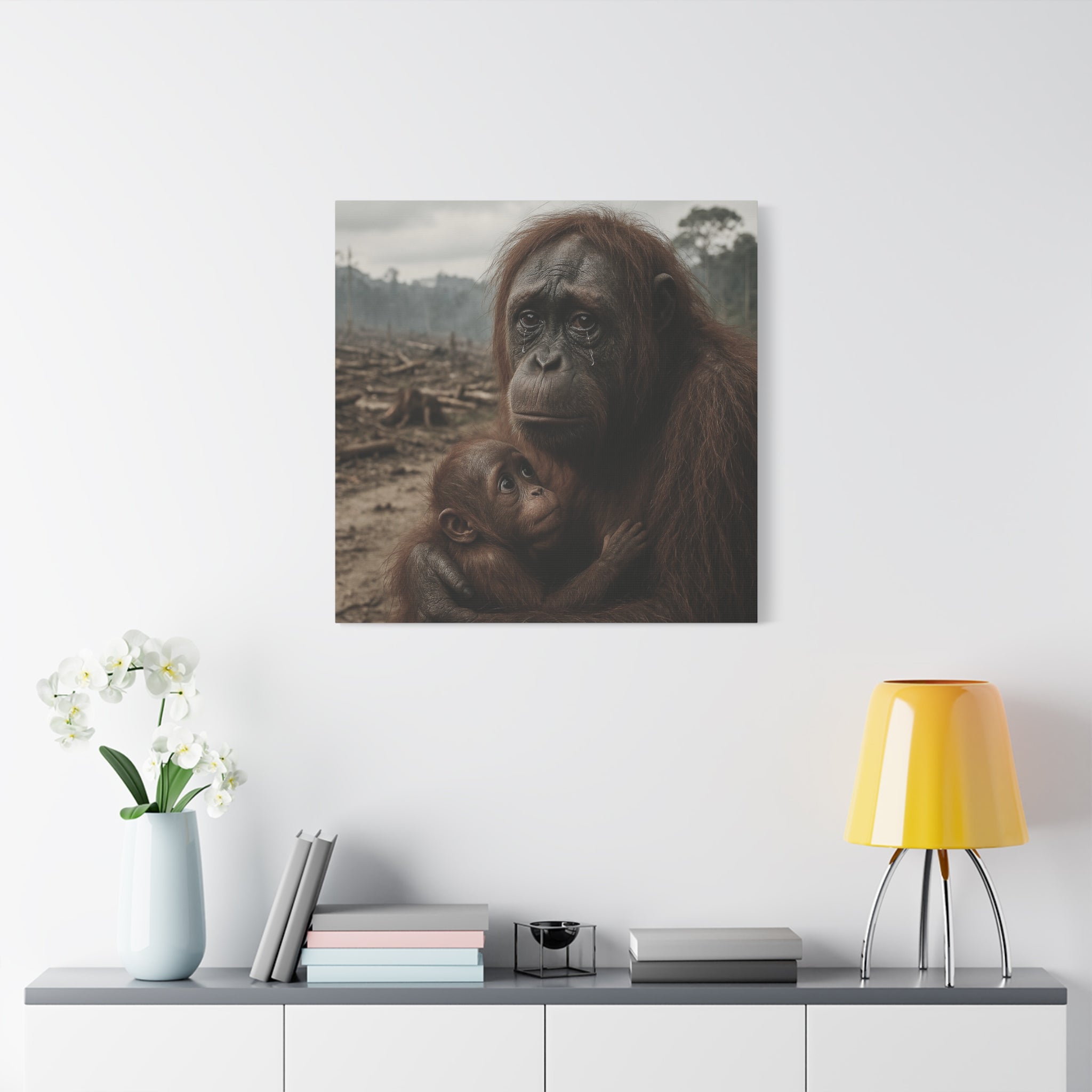 Orangutan Tears - Printed Canvas