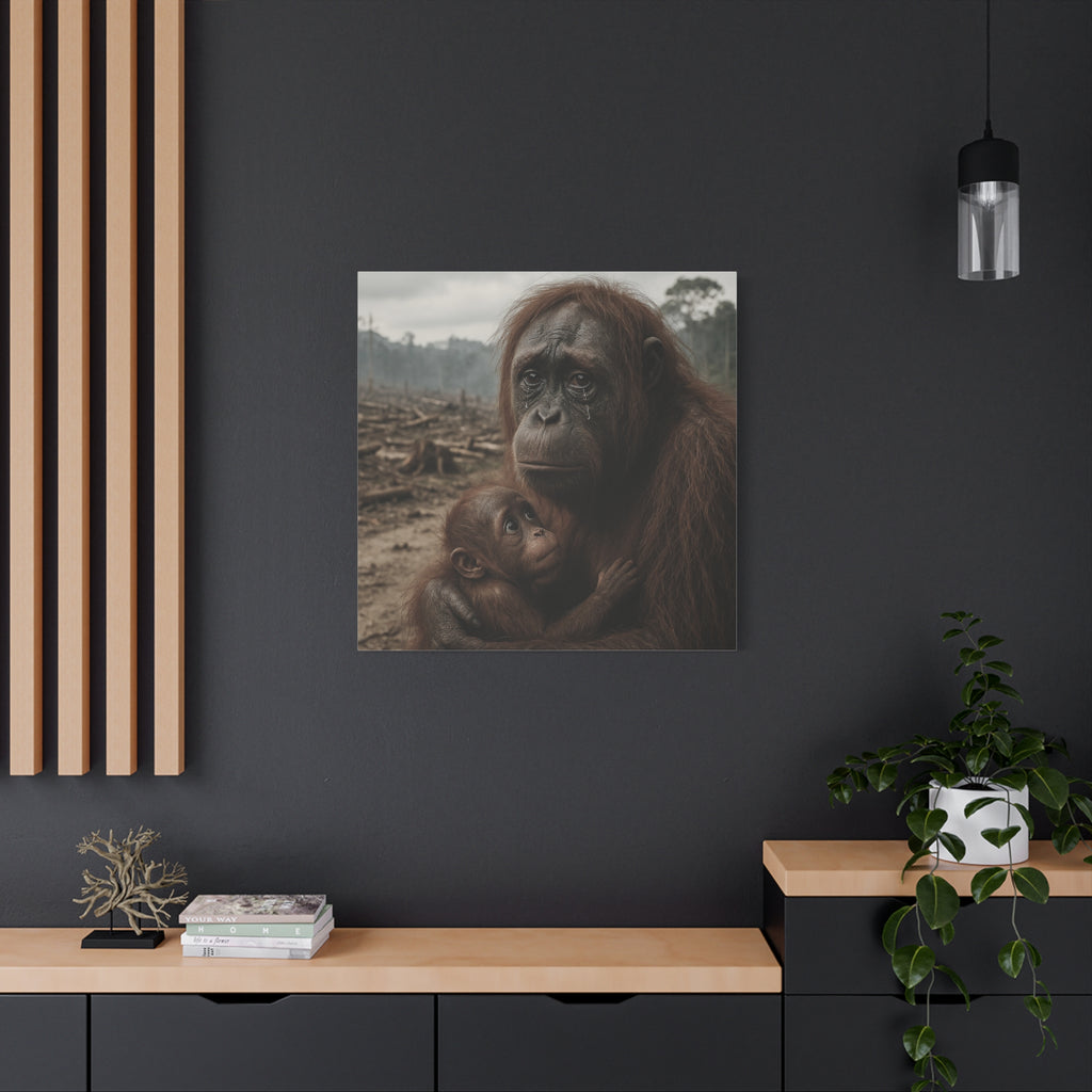 Orangutan Tears - Printed Canvas