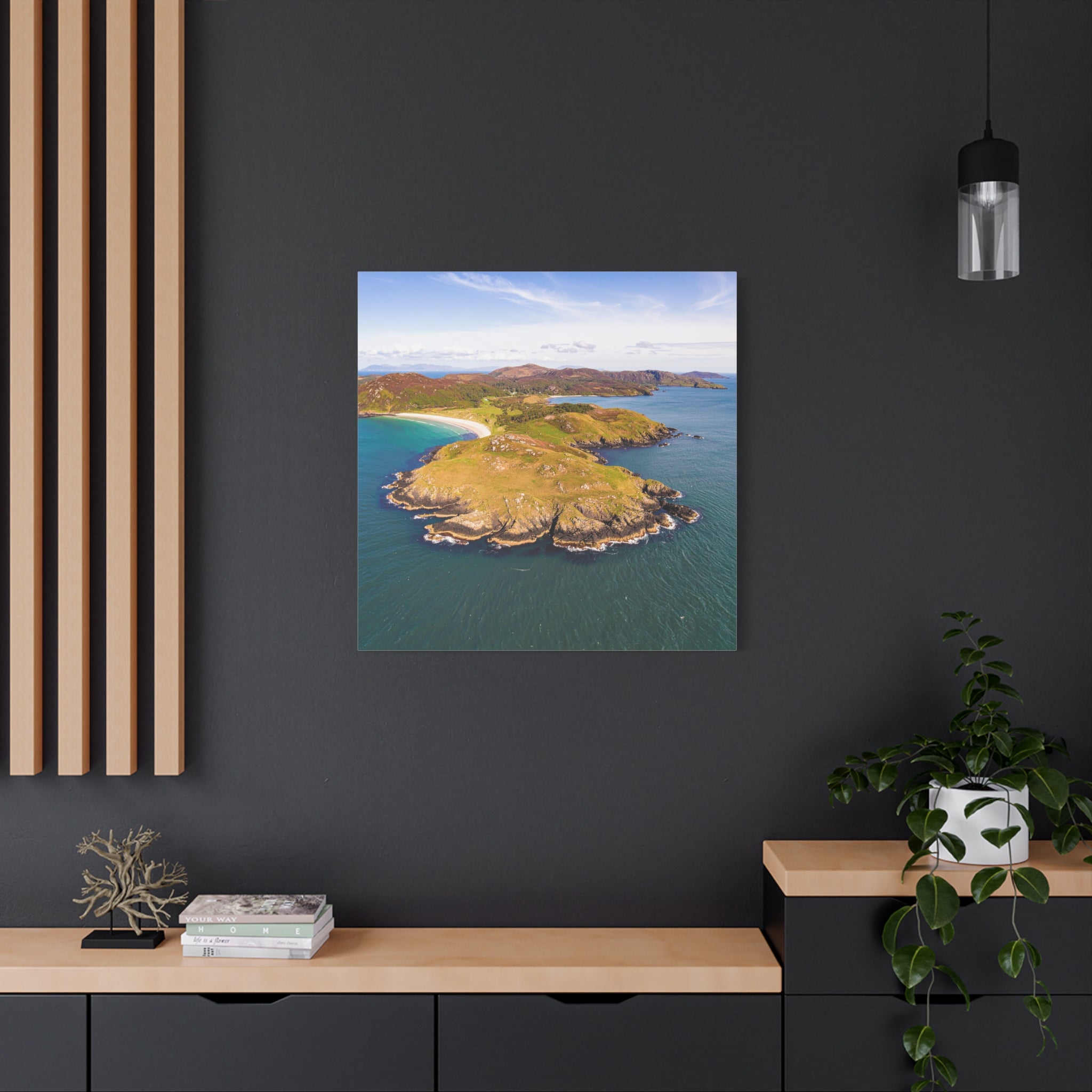 Rugged Isle 1- Printed Canvas