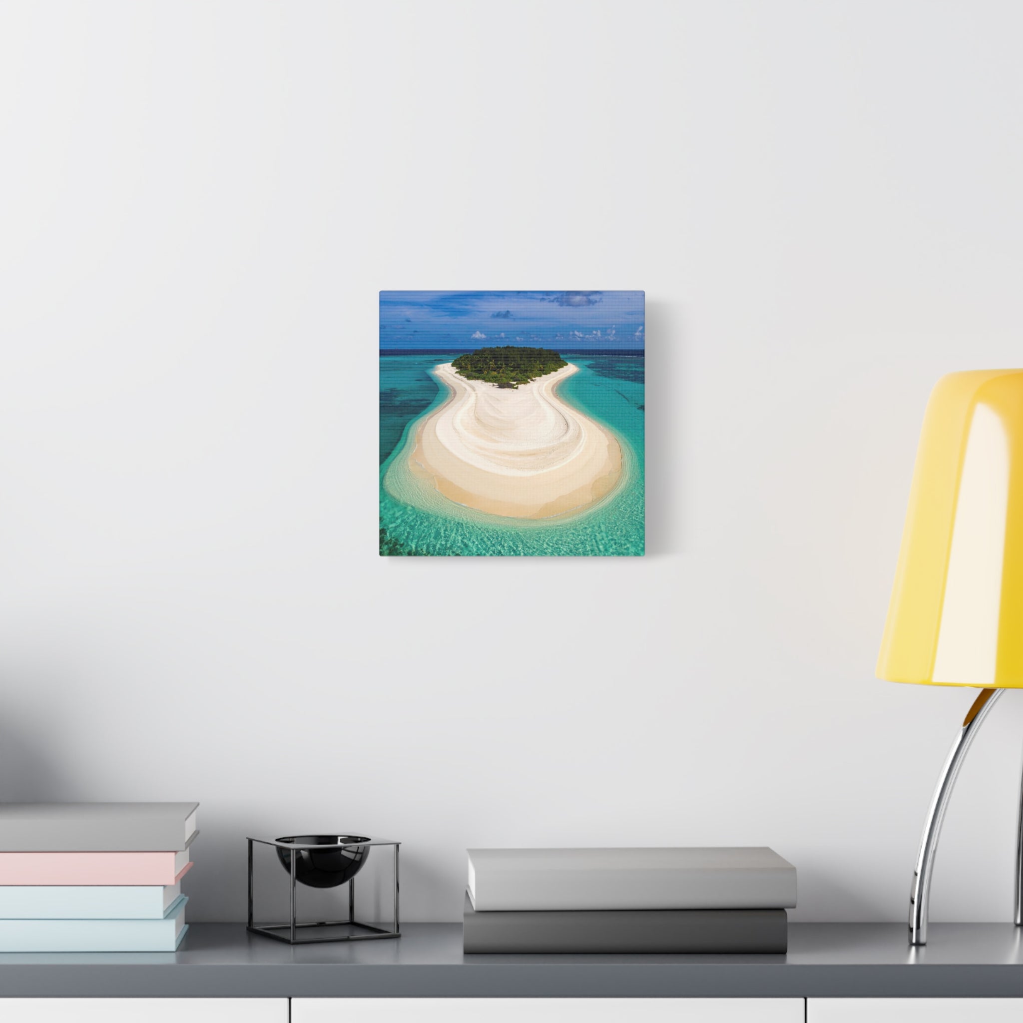 Hourglass Island - Printed Canvas
