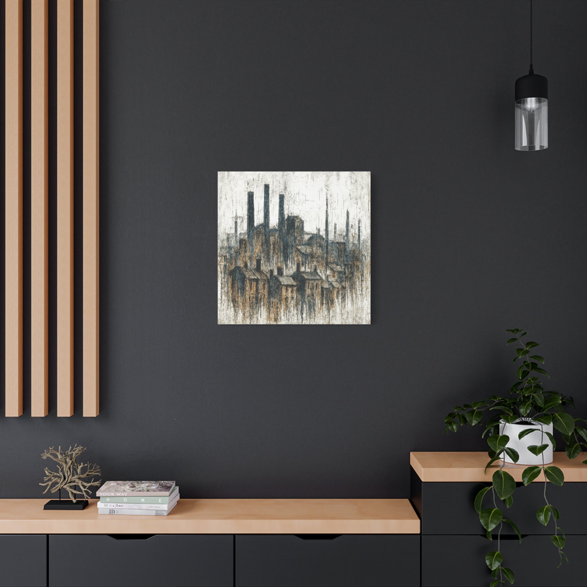 Grim Up North (Light) - Printed Canvas