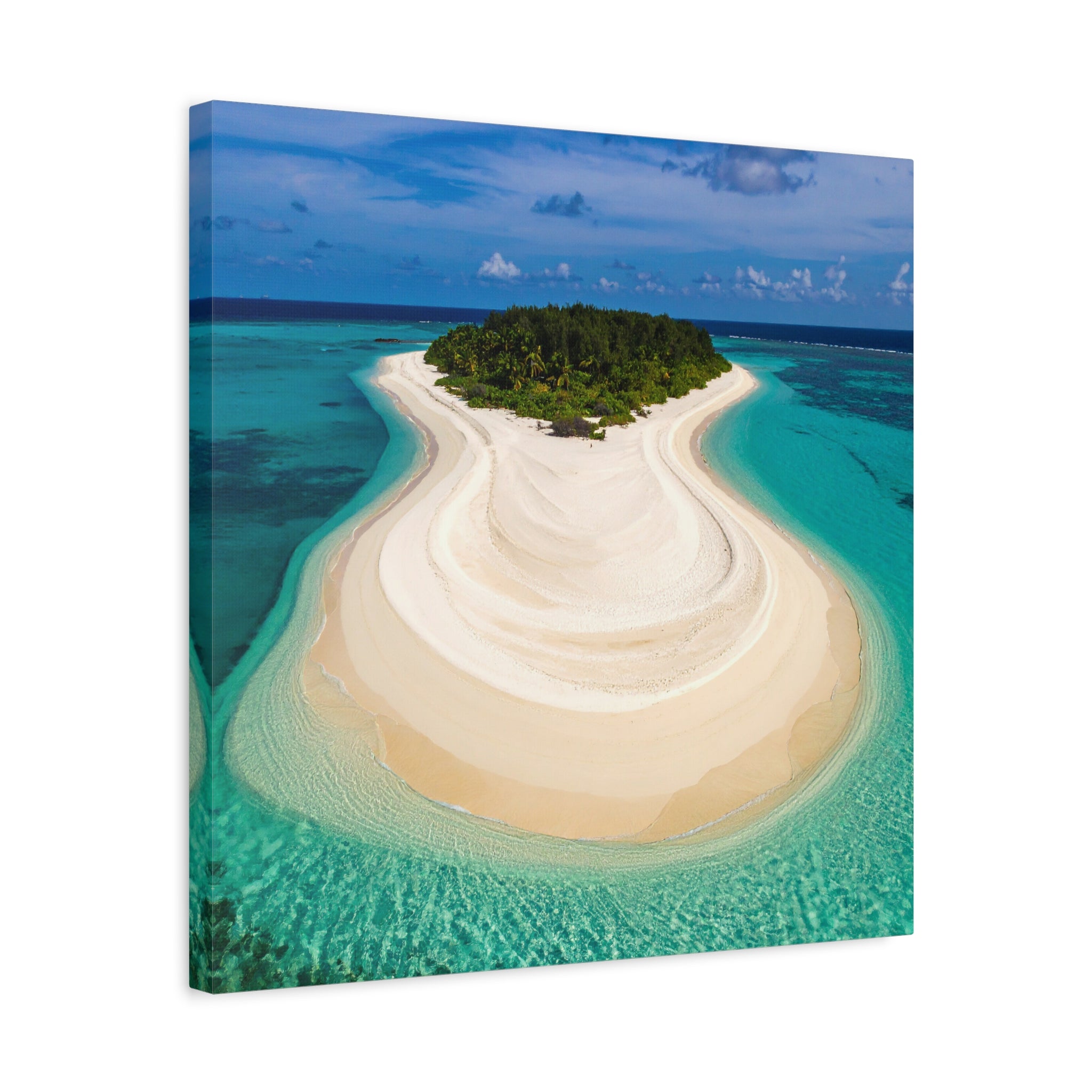 Hourglass Island - Printed Canvas