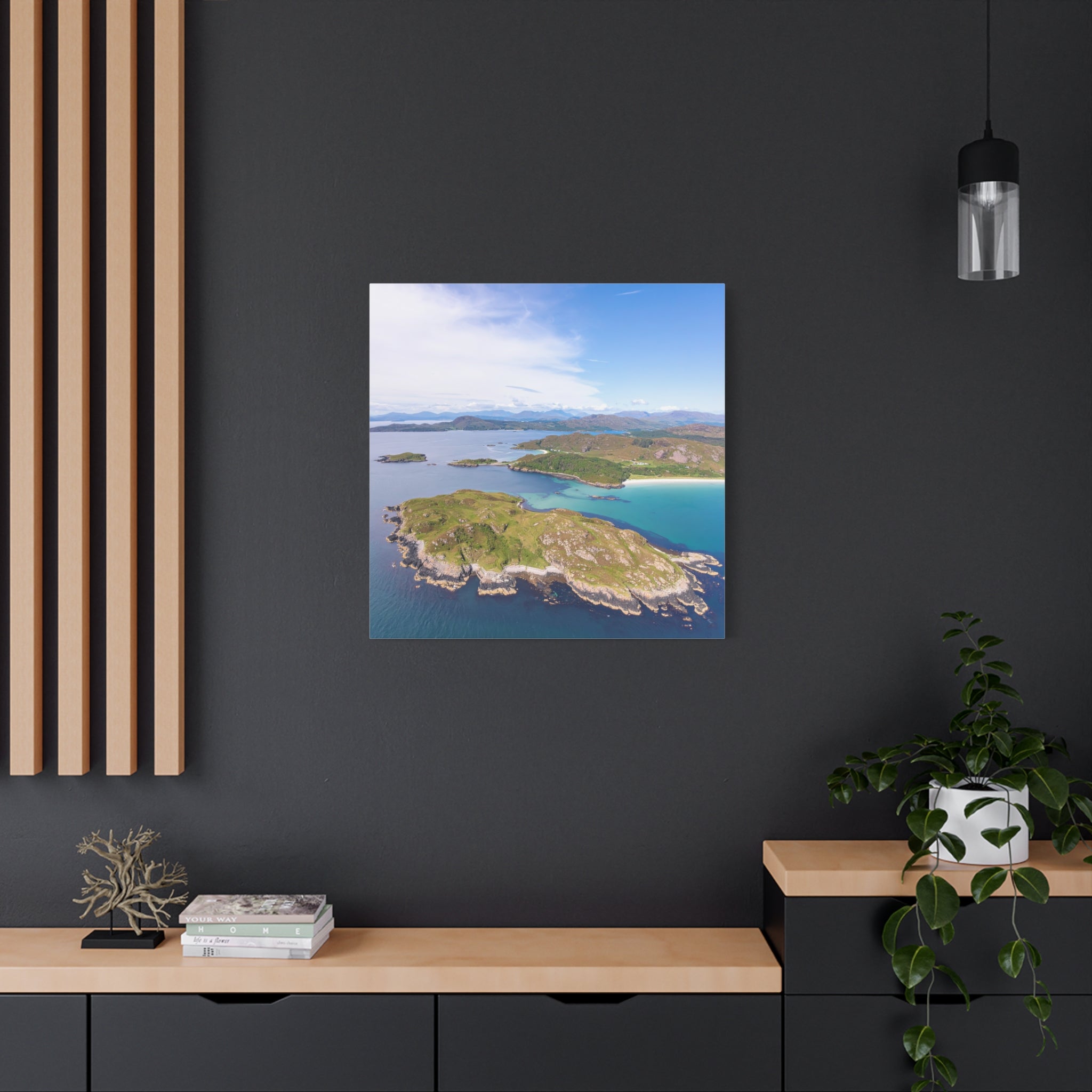 Rugged Isle 2 - Printed Canvas