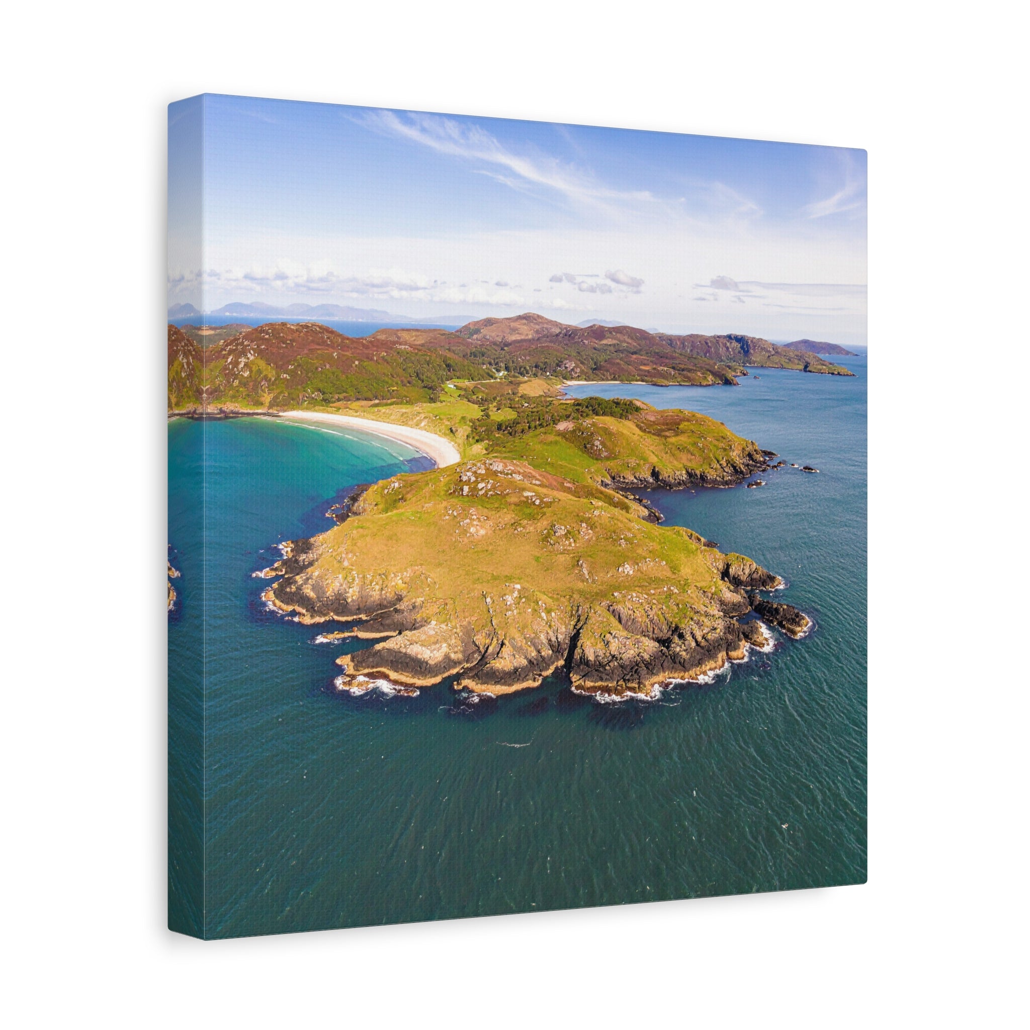 Rugged Isle 1- Printed Canvas