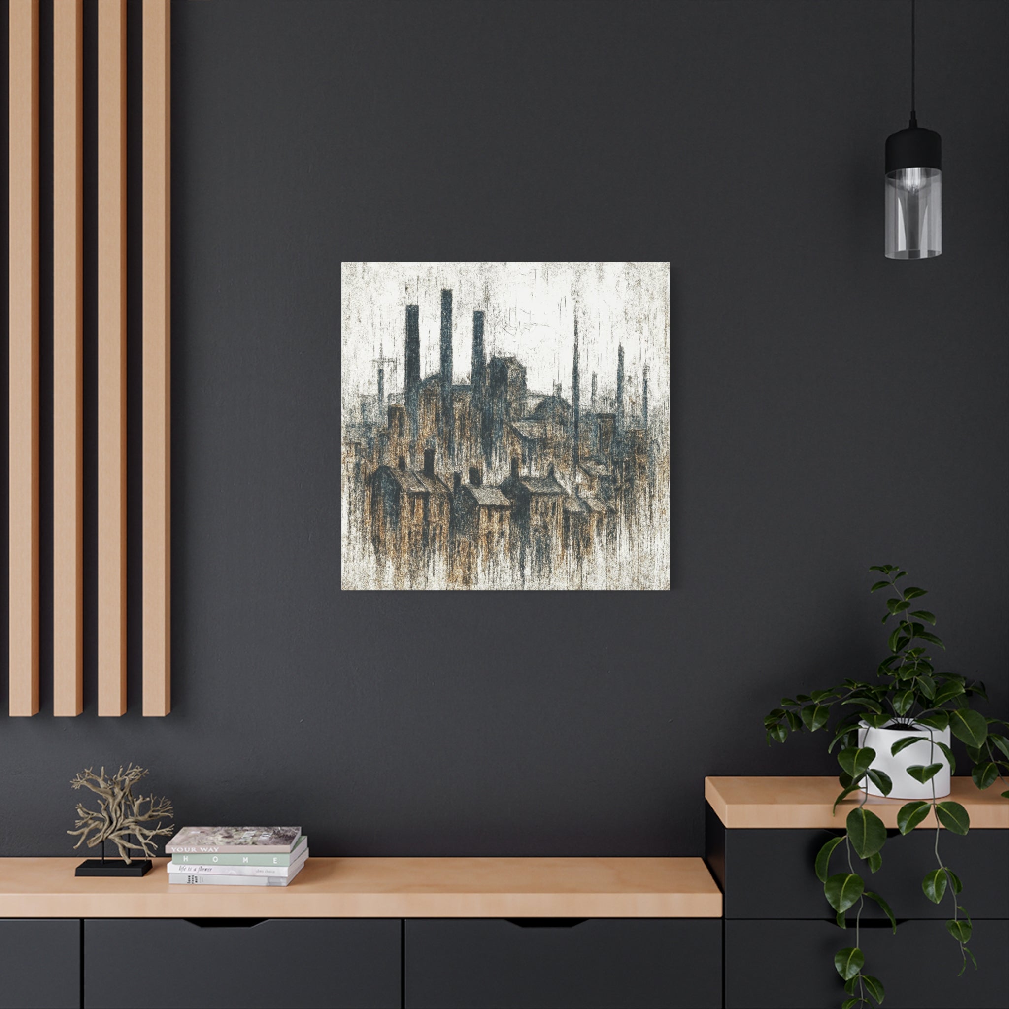 Grim Up North (Light) - Printed Canvas