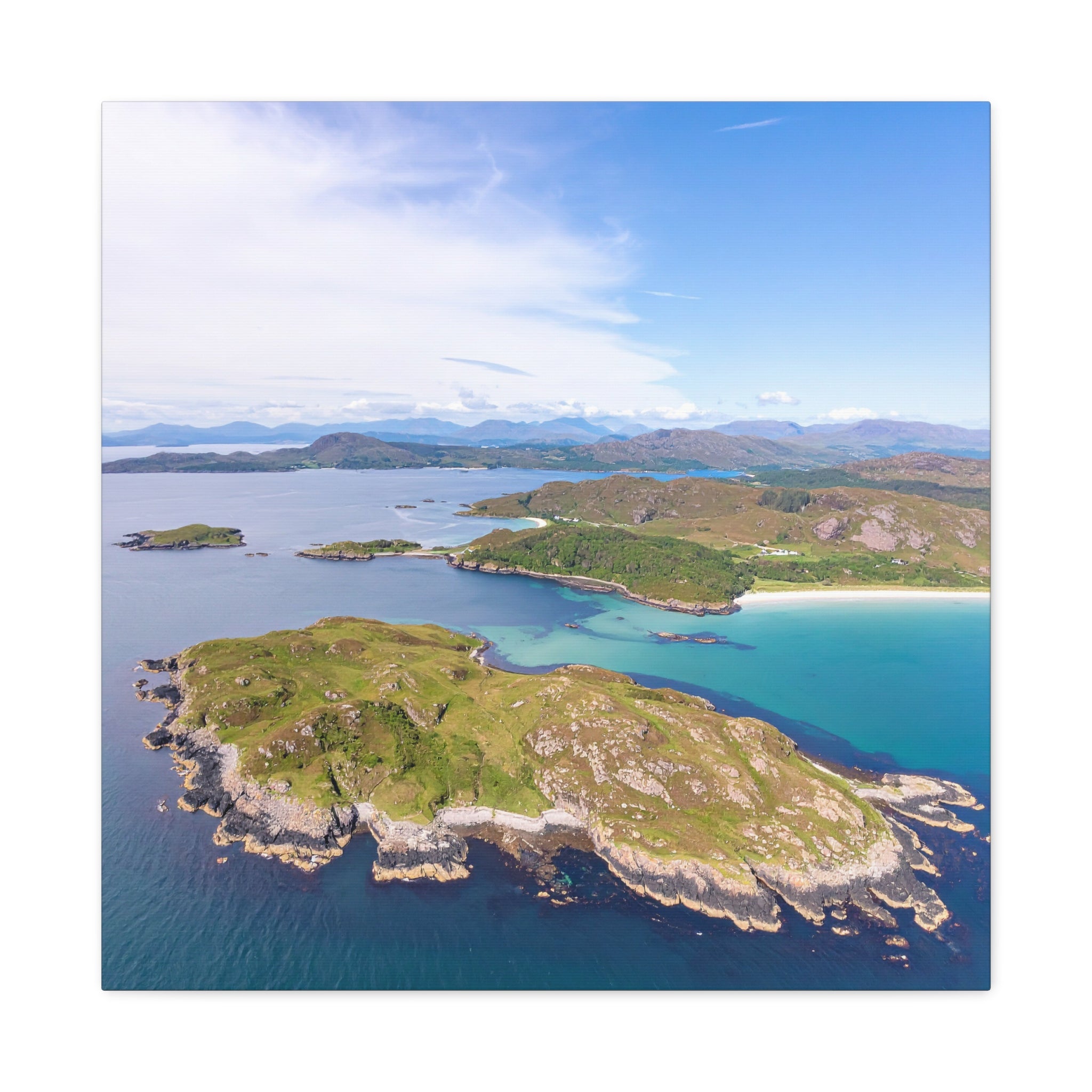 Rugged Isle 2 - Printed Canvas