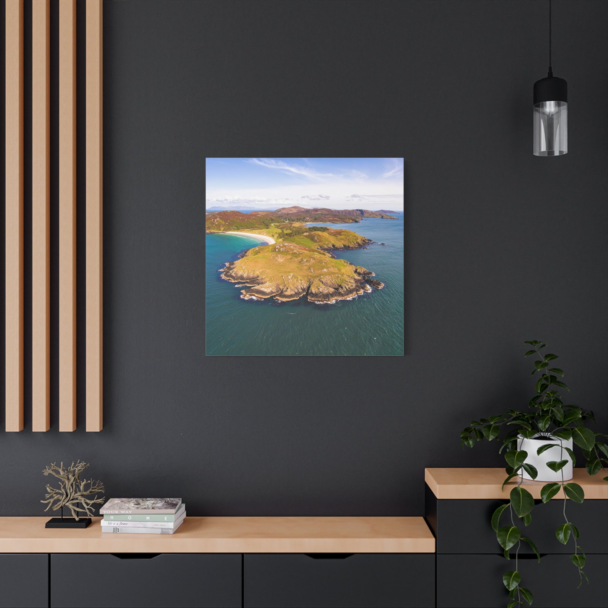Rugged Isle 1- Printed Canvas