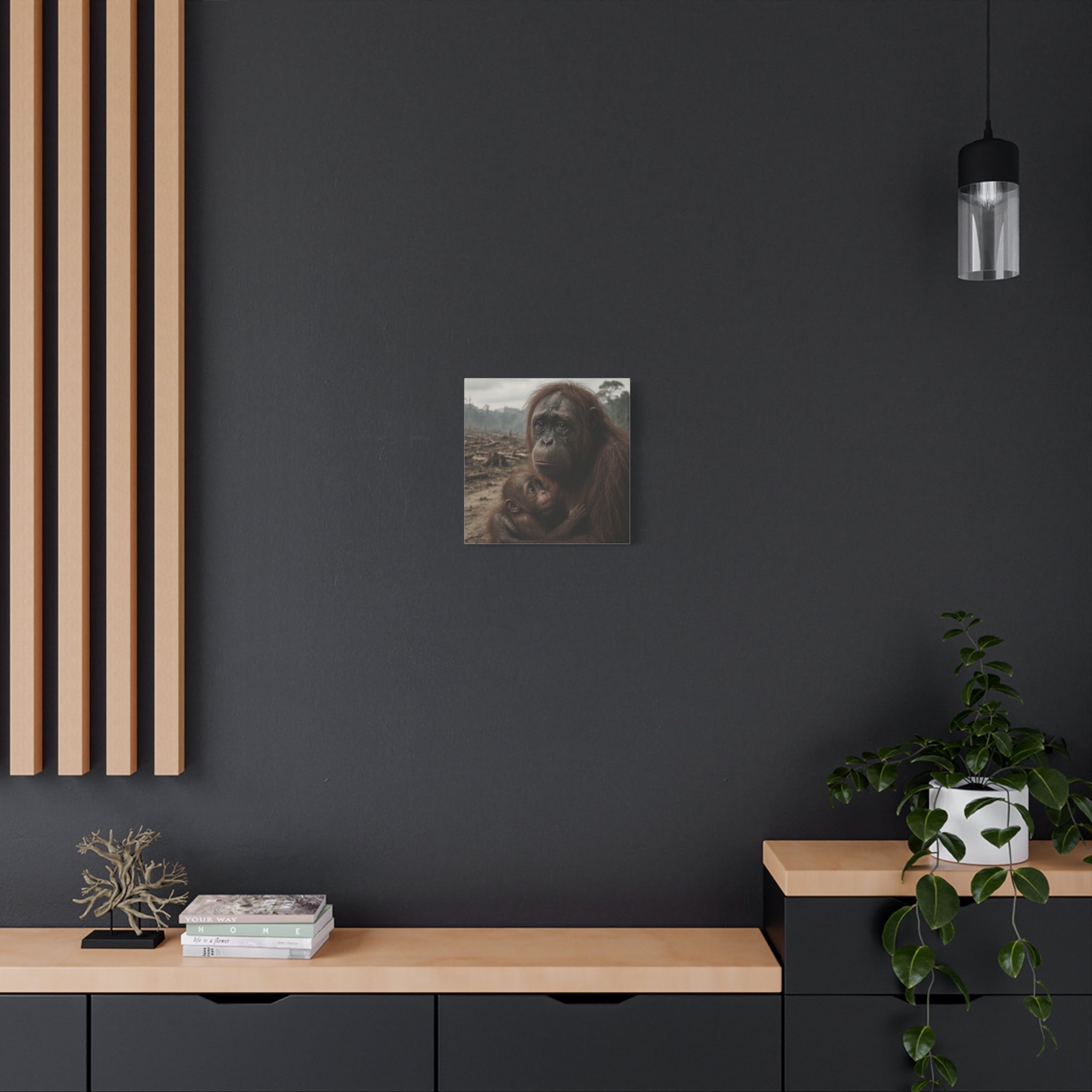 Orangutan Tears - Printed Canvas