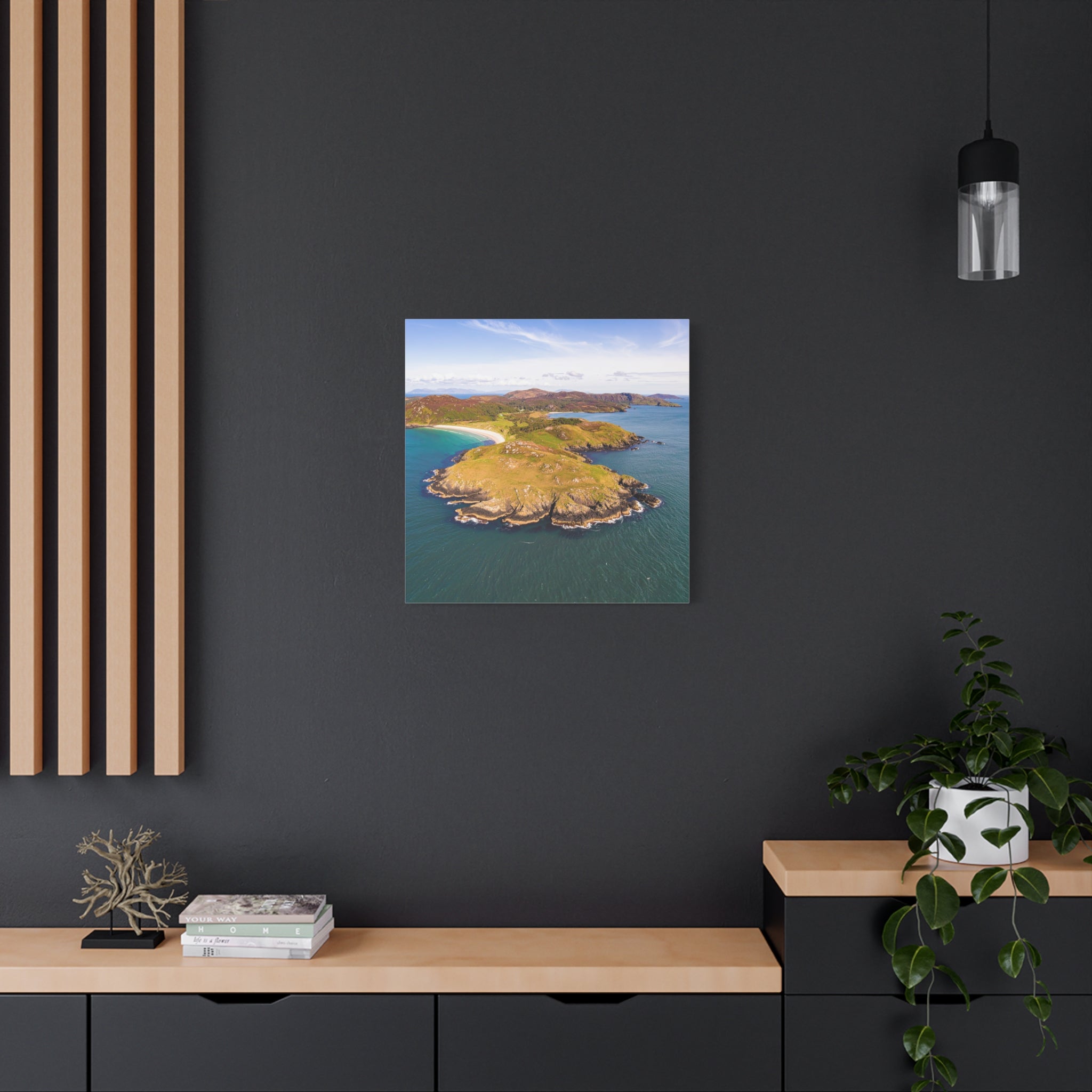 Rugged Isle 1- Printed Canvas