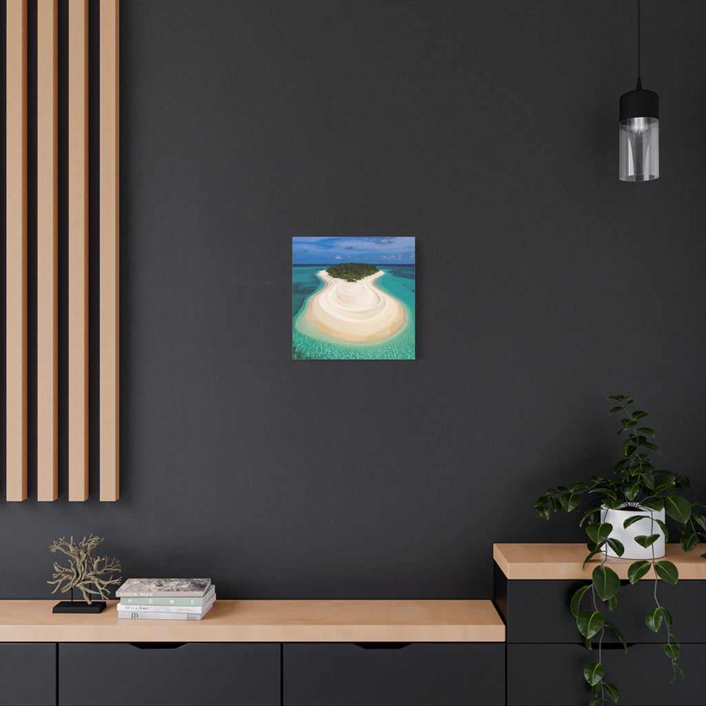 Hourglass Island - Printed Canvas