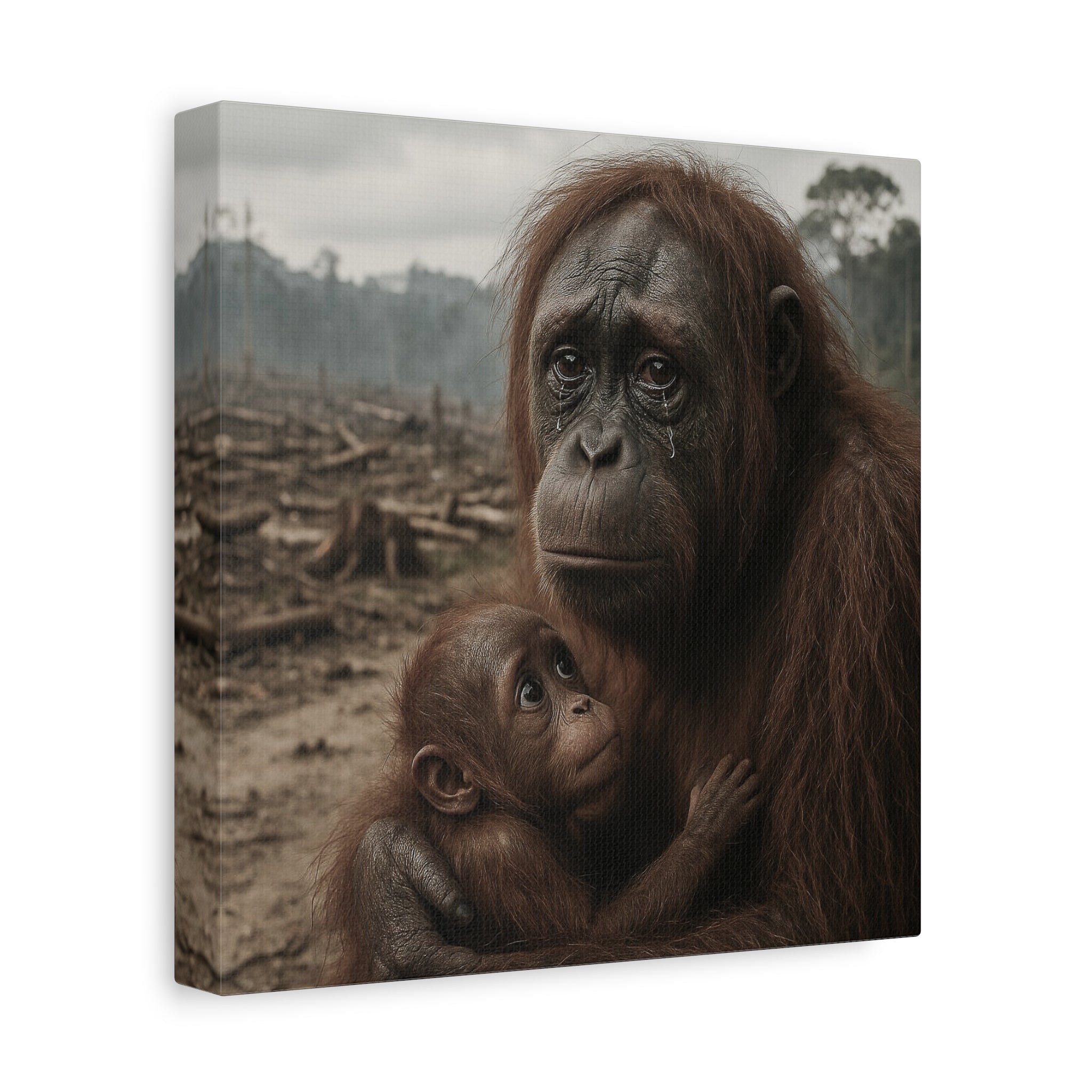 Orangutan Tears - Printed Canvas