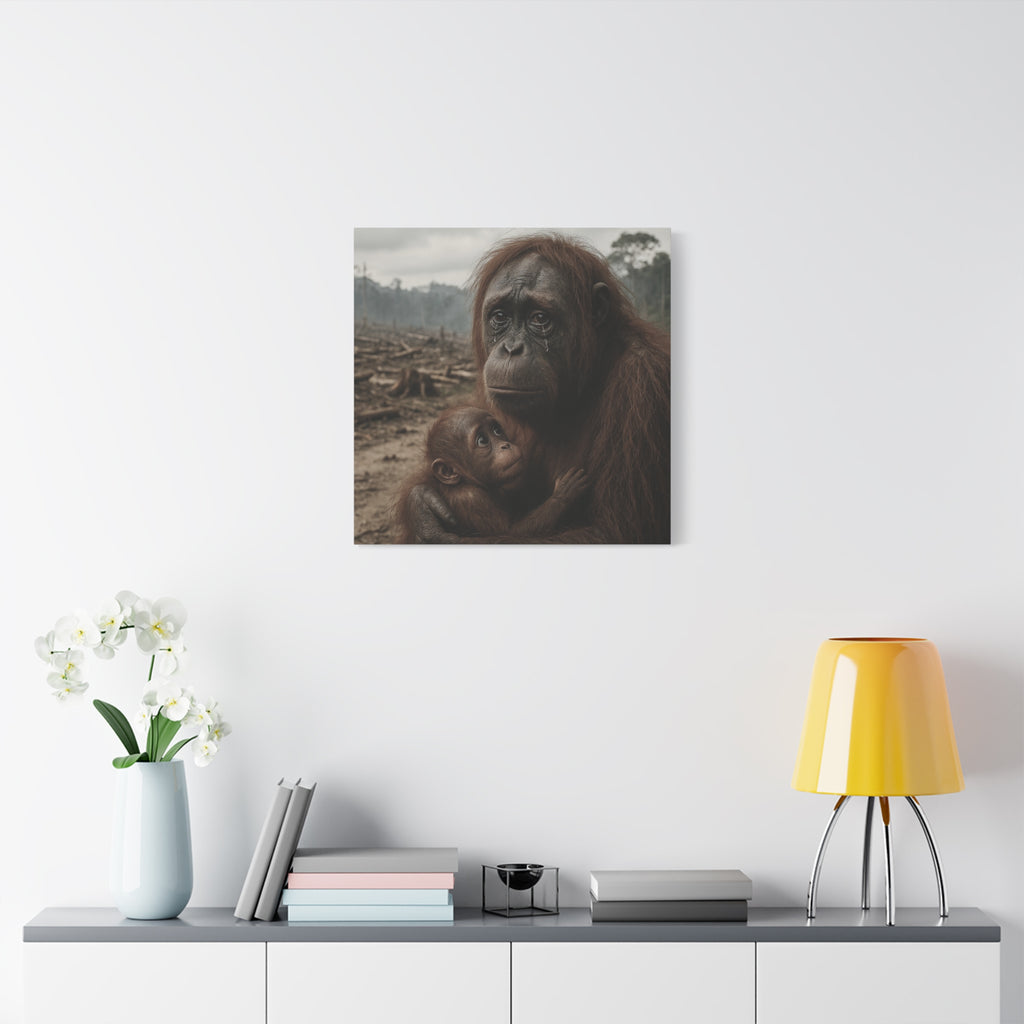Orangutan Tears - Printed Canvas