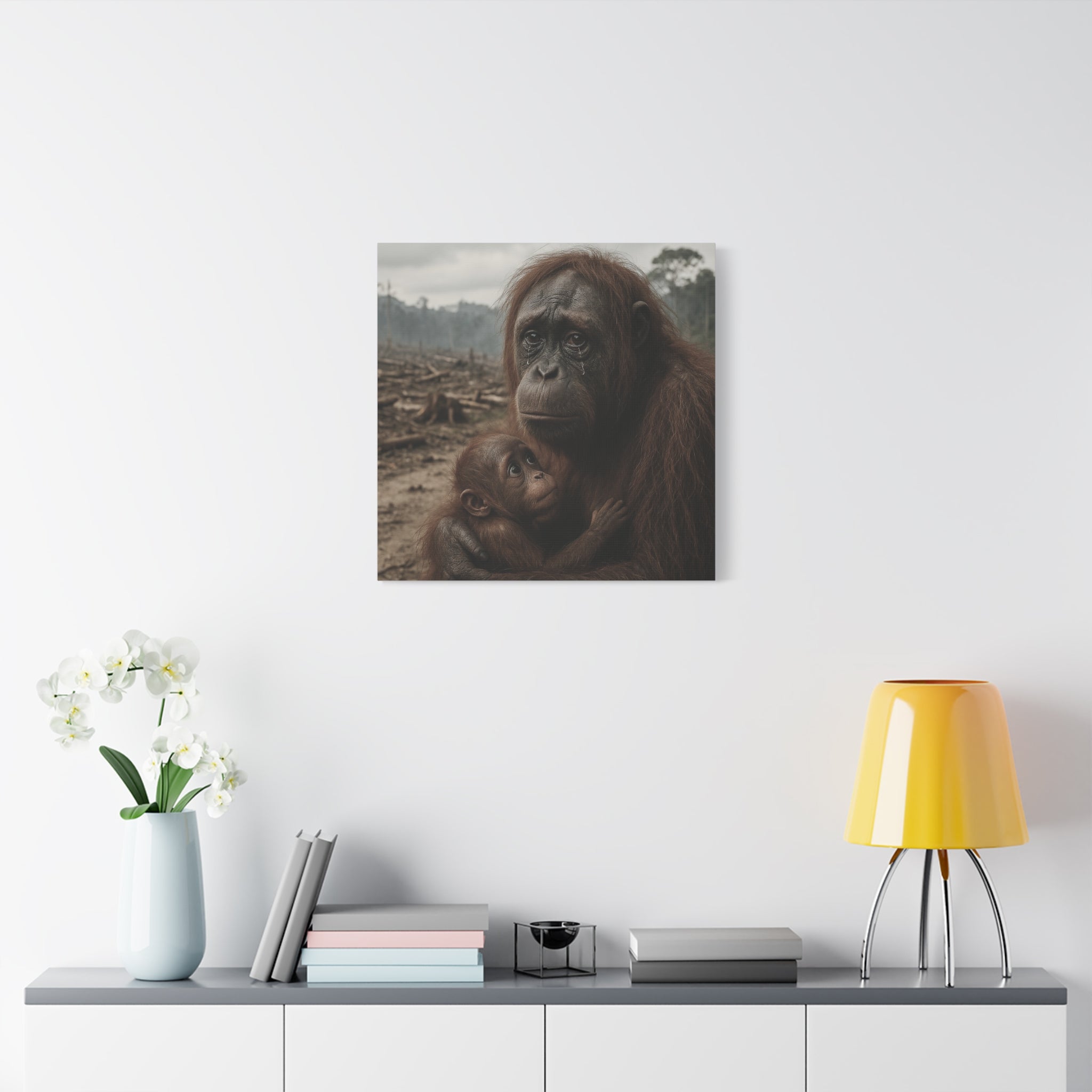 Orangutan Tears - Printed Canvas