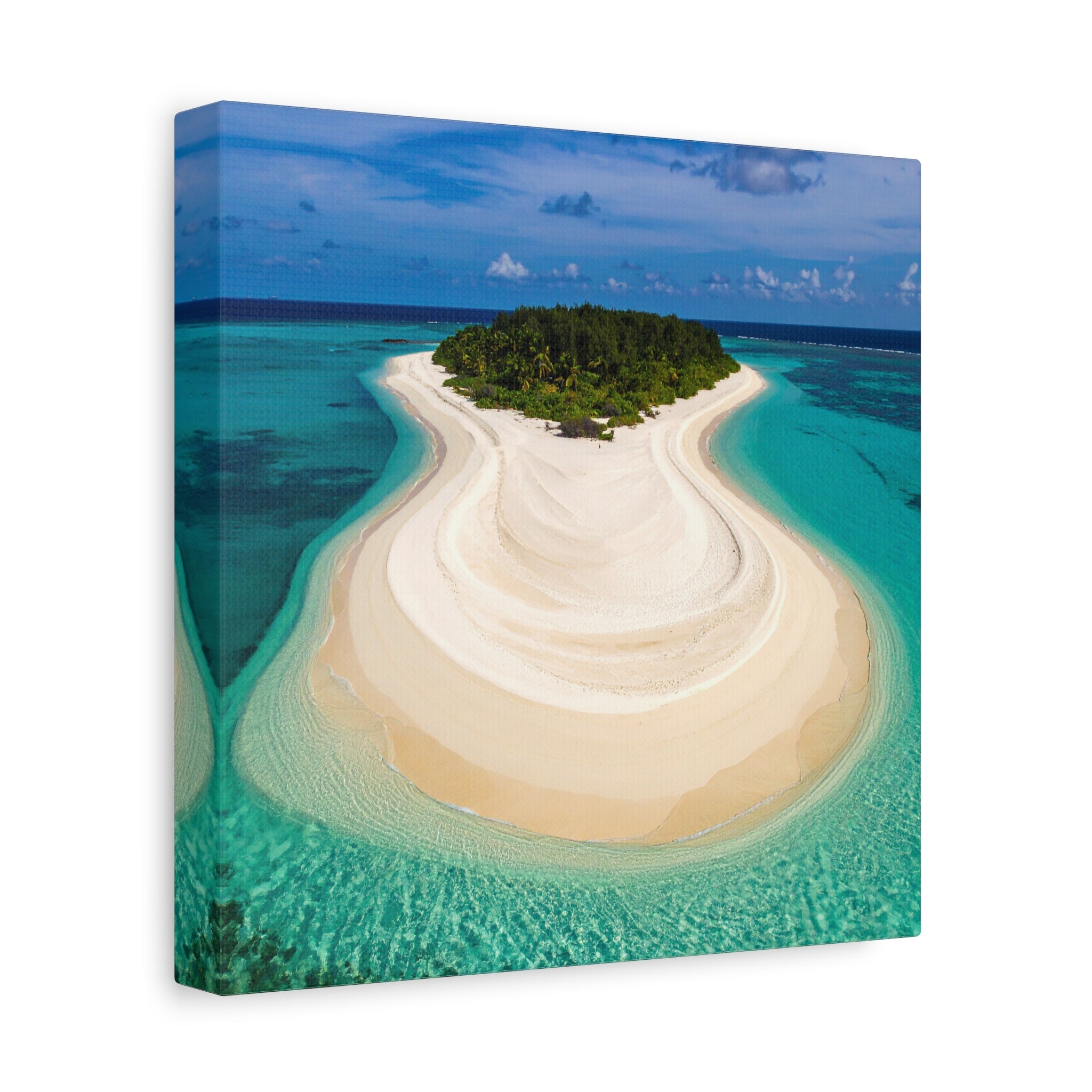 Hourglass Island - Printed Canvas