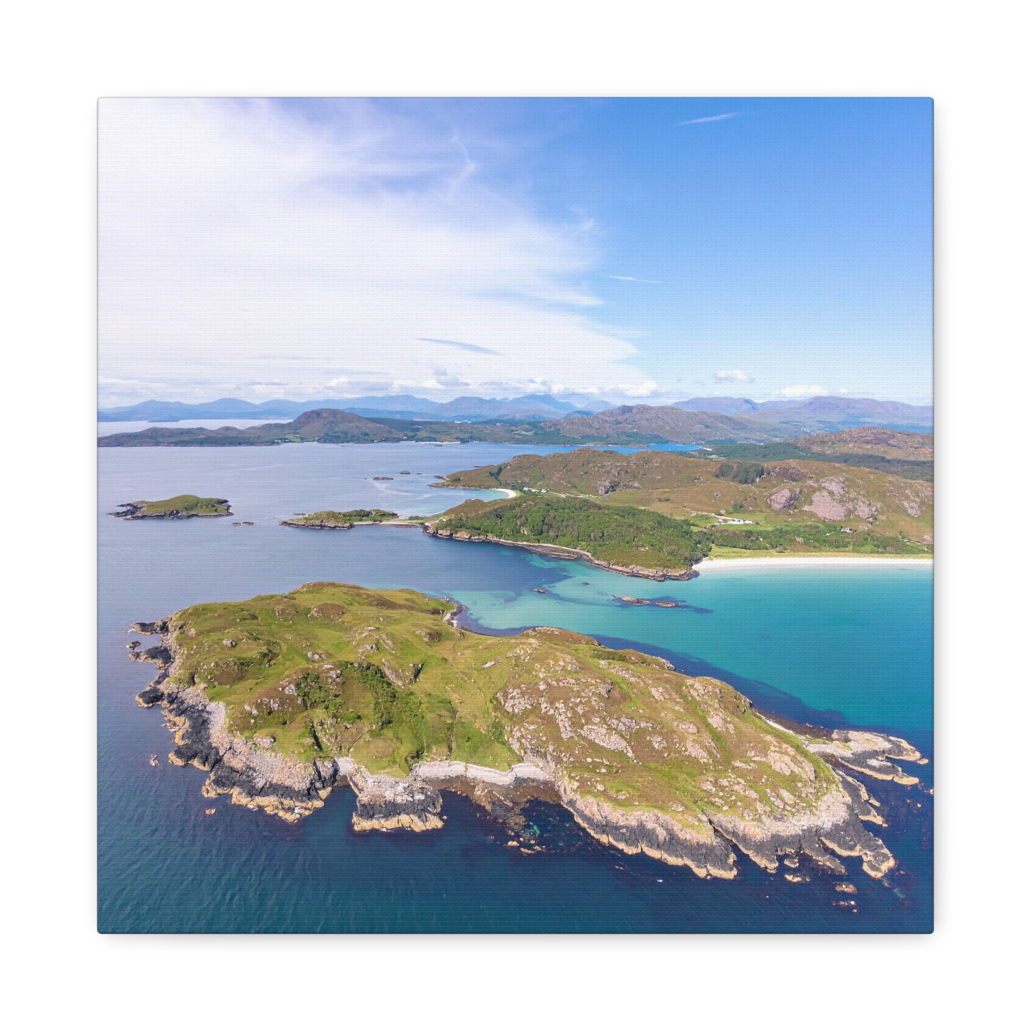 Rugged Isle 2 - Printed Canvas