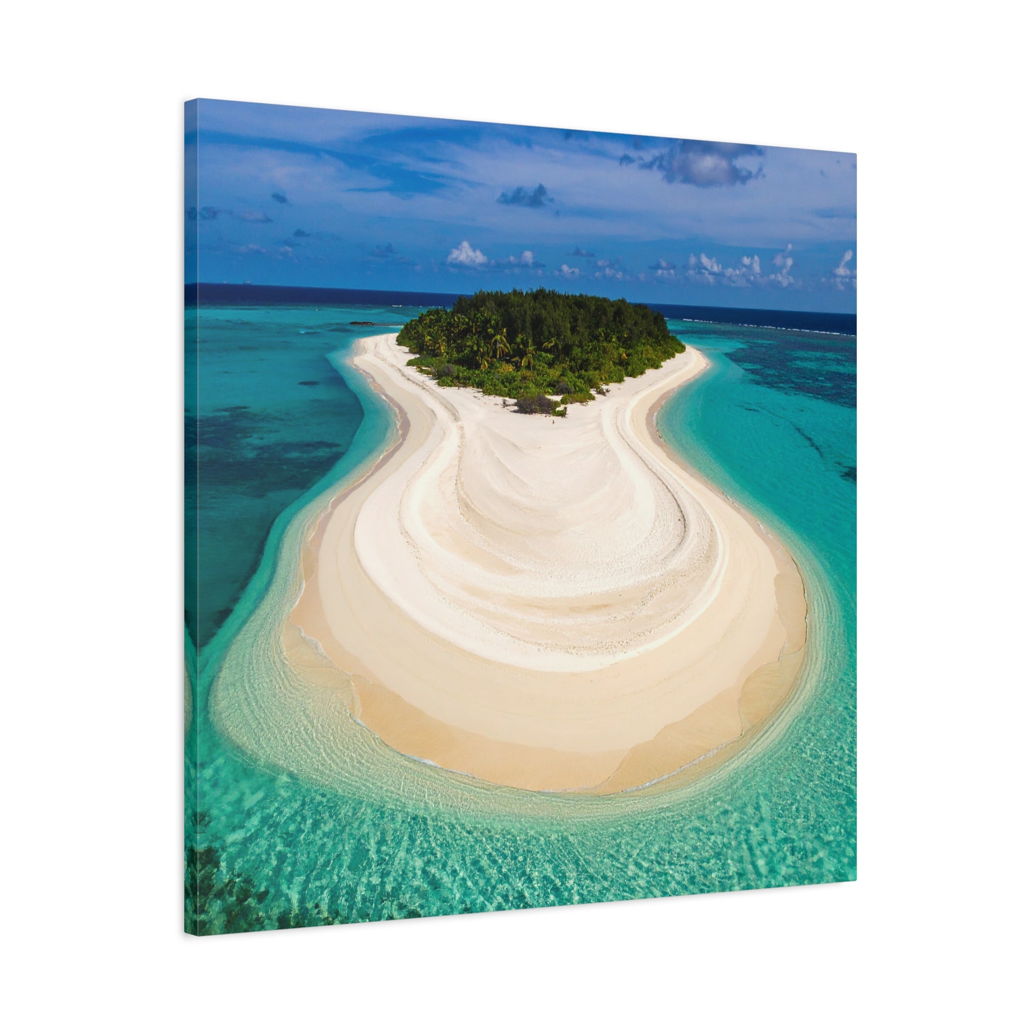 Hourglass Island - Printed Canvas