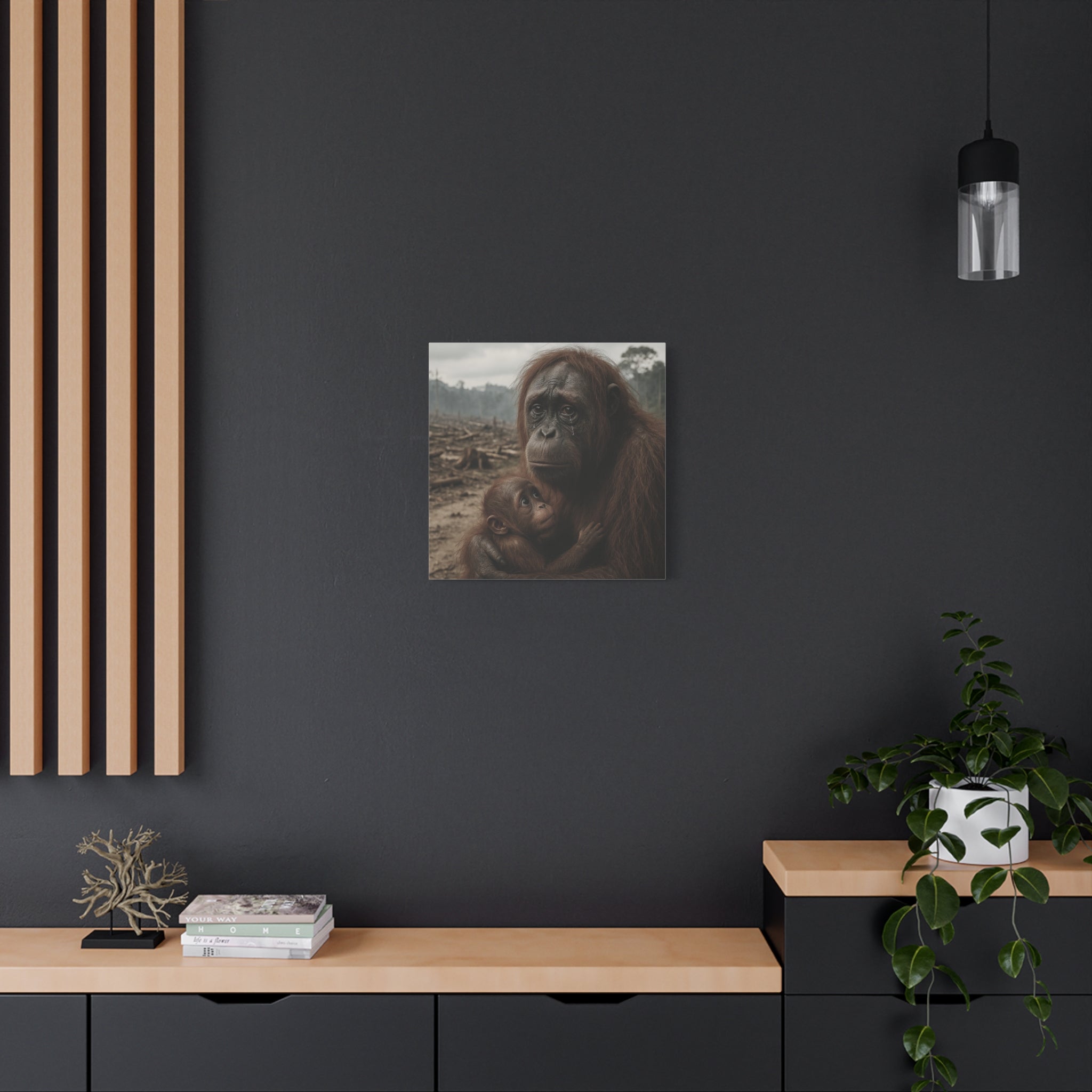 Orangutan Tears - Printed Canvas
