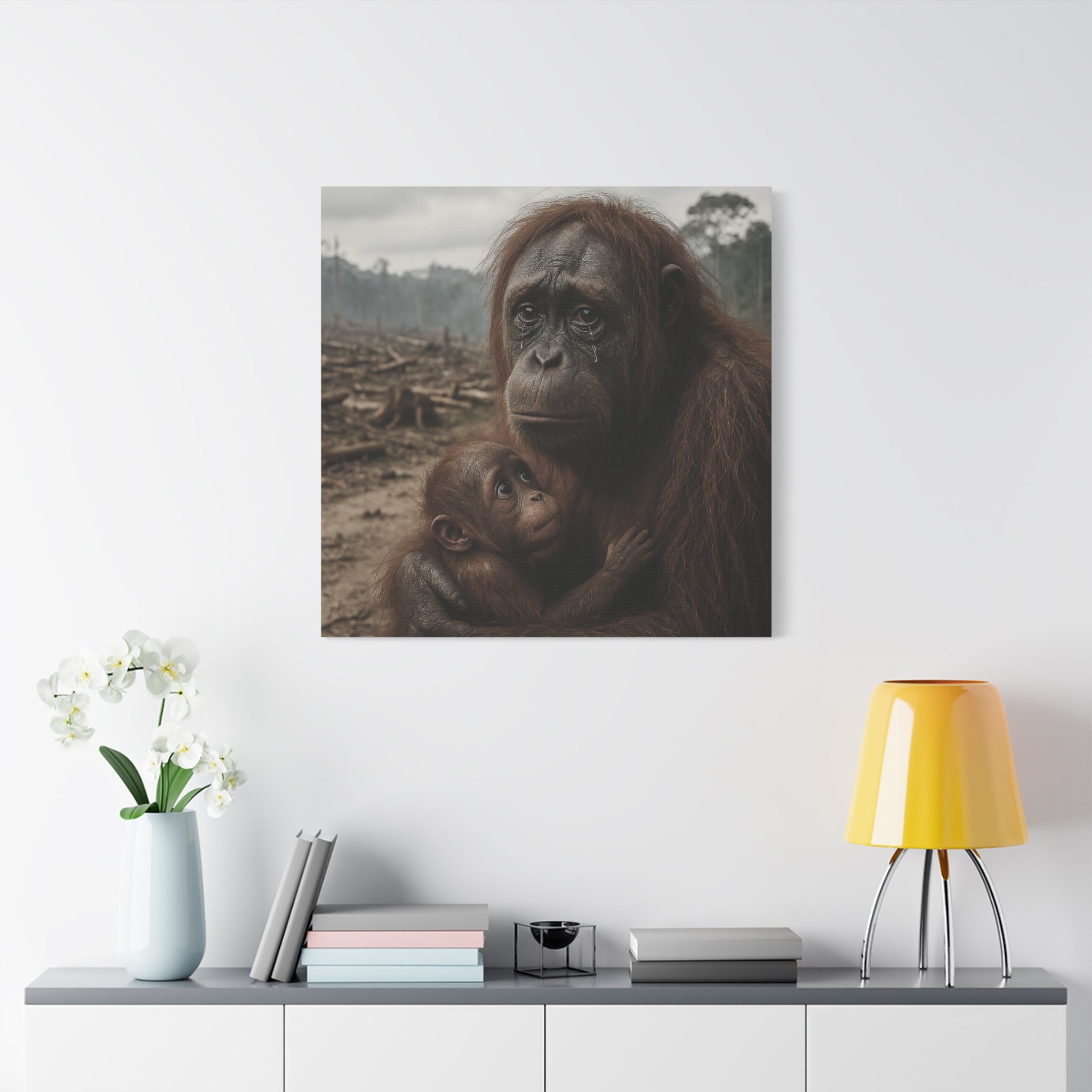 Orangutan Tears - Printed Canvas