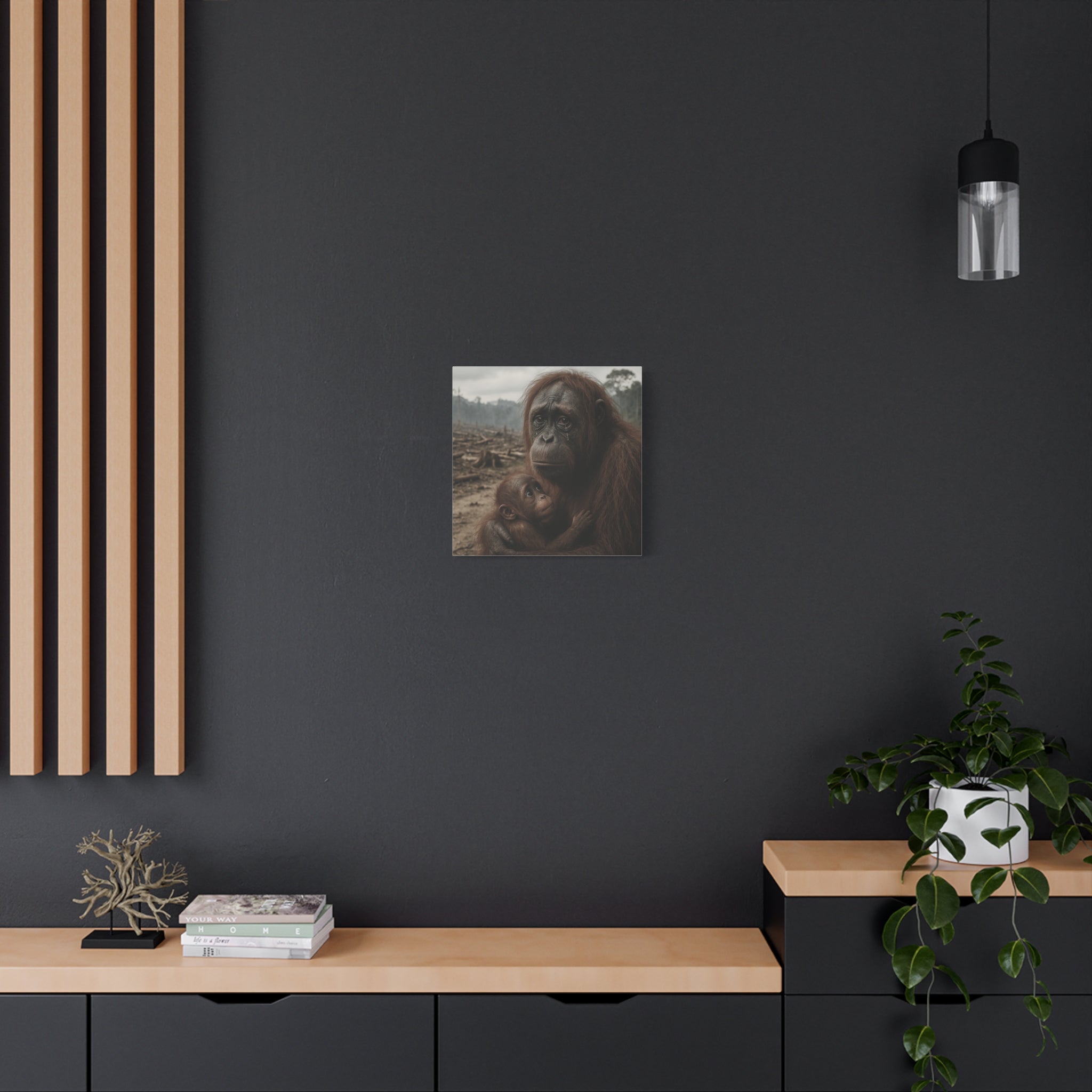 Orangutan Tears - Printed Canvas