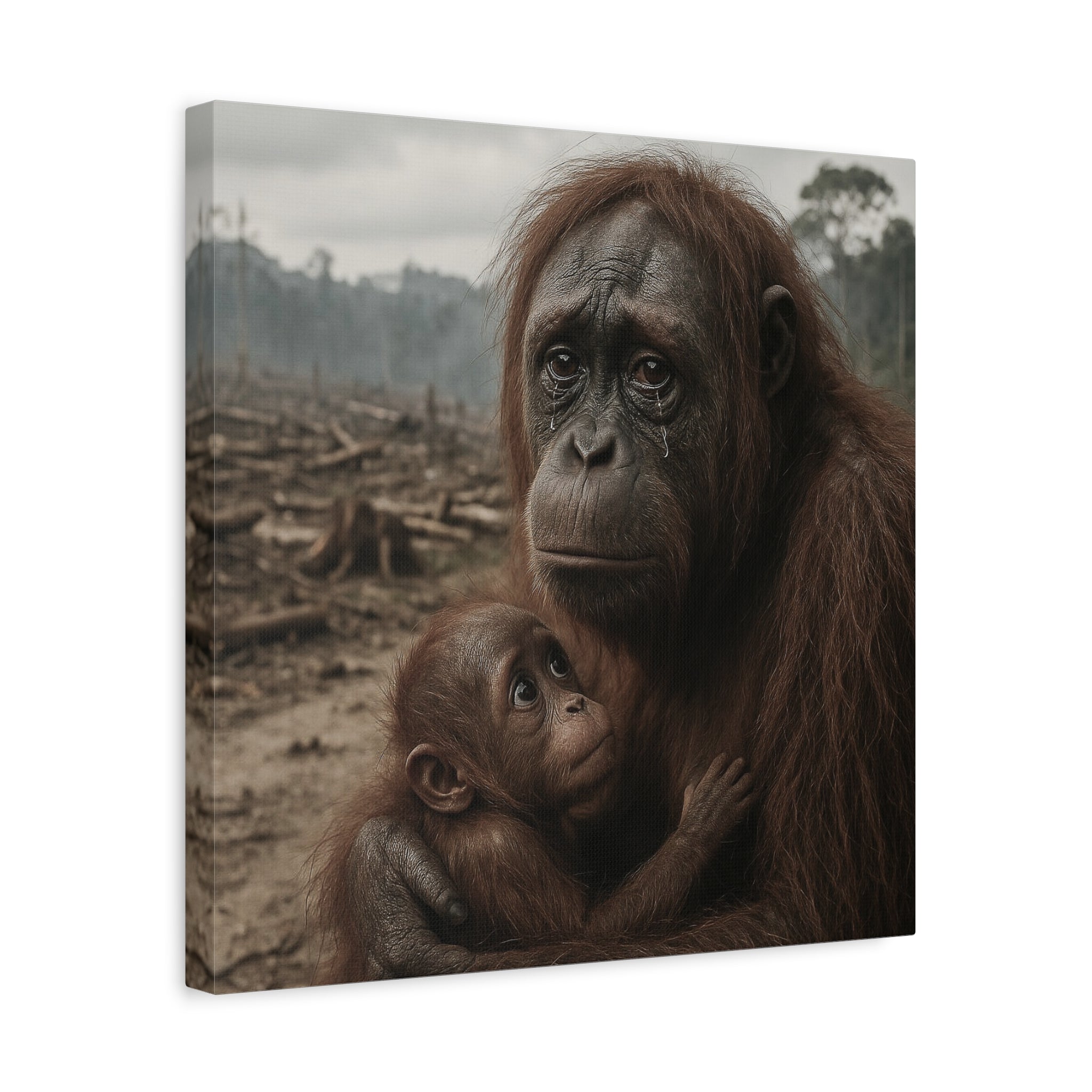 Orangutan Tears - Printed Canvas