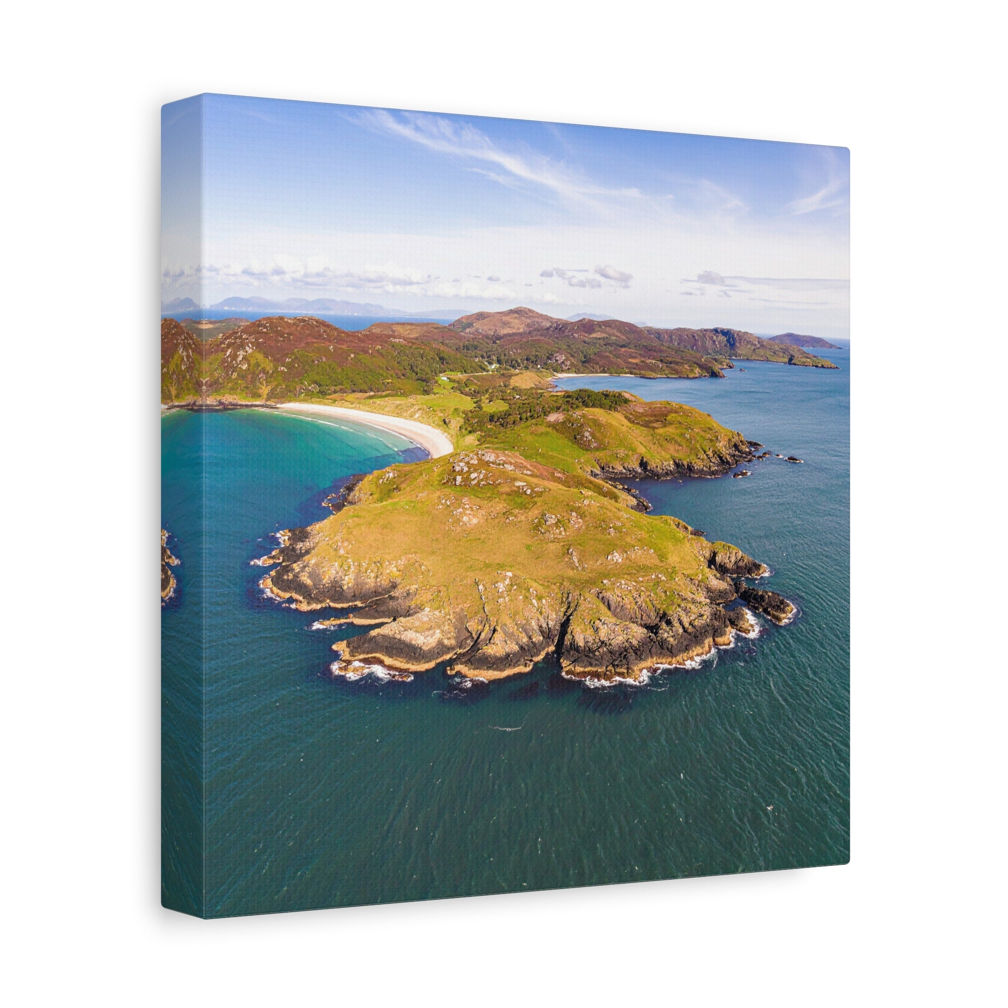 Rugged Isle 1- Printed Canvas