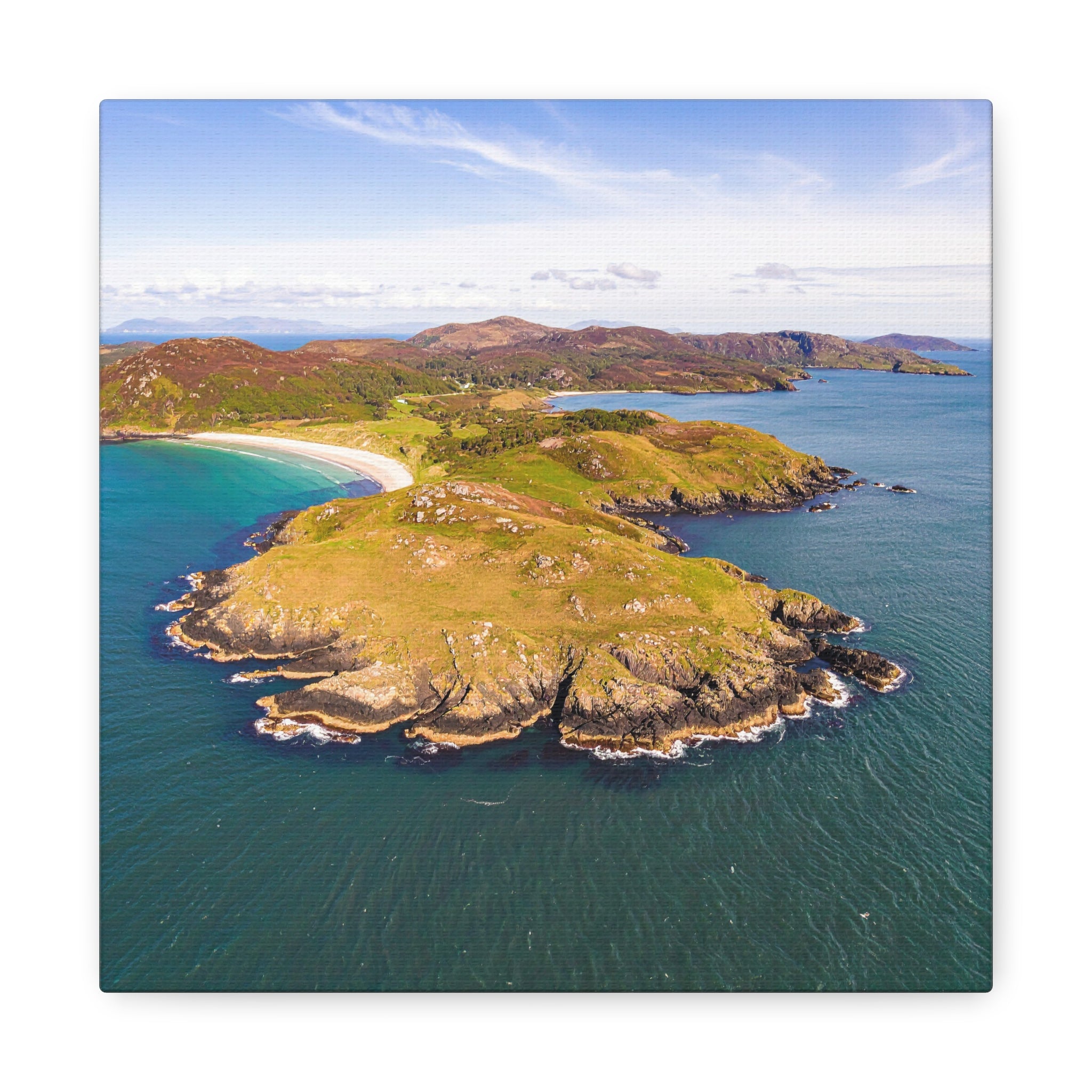 Rugged Isle 1- Printed Canvas