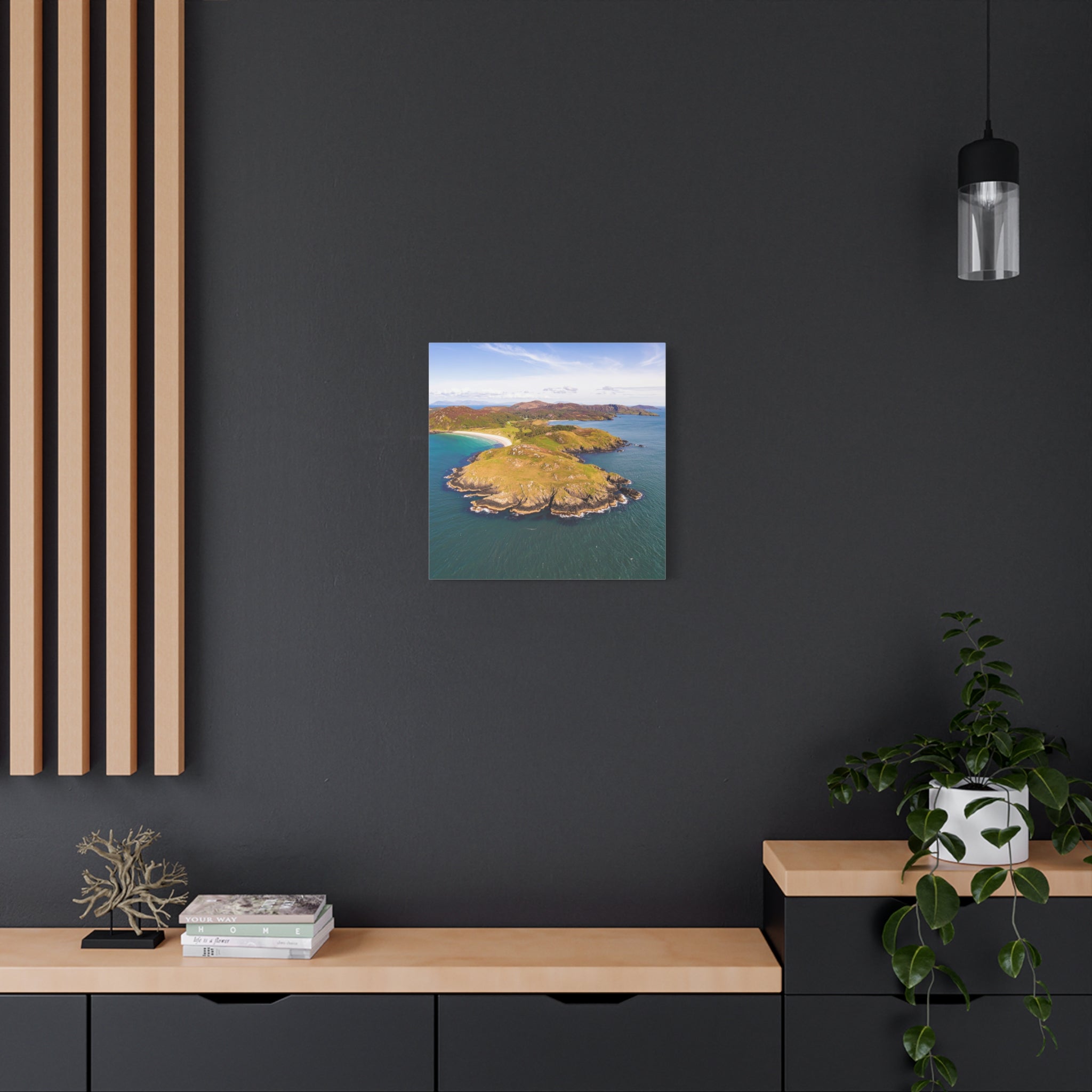 Rugged Isle 1- Printed Canvas