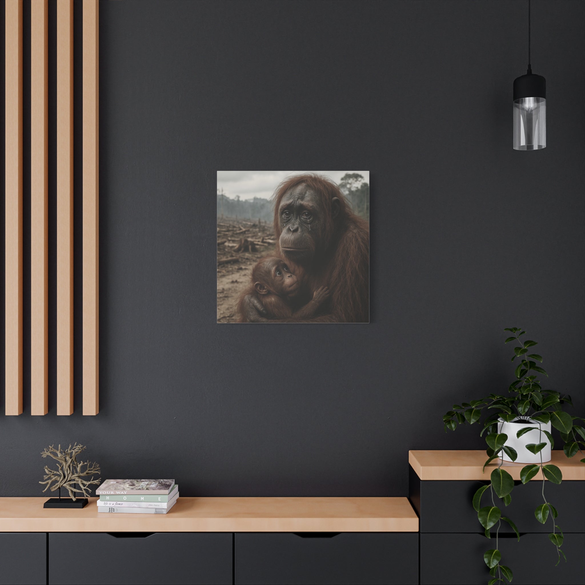 Orangutan Tears - Printed Canvas
