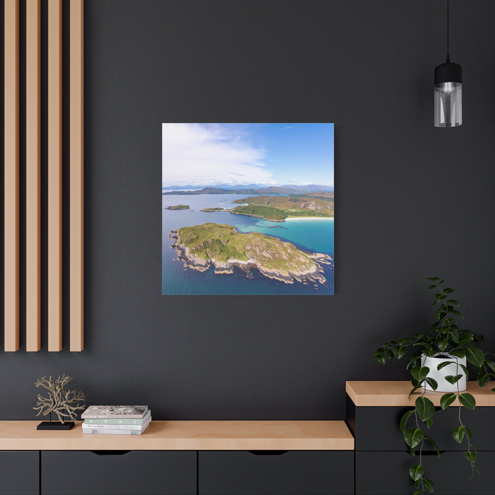 Rugged Isle 2 - Printed Canvas