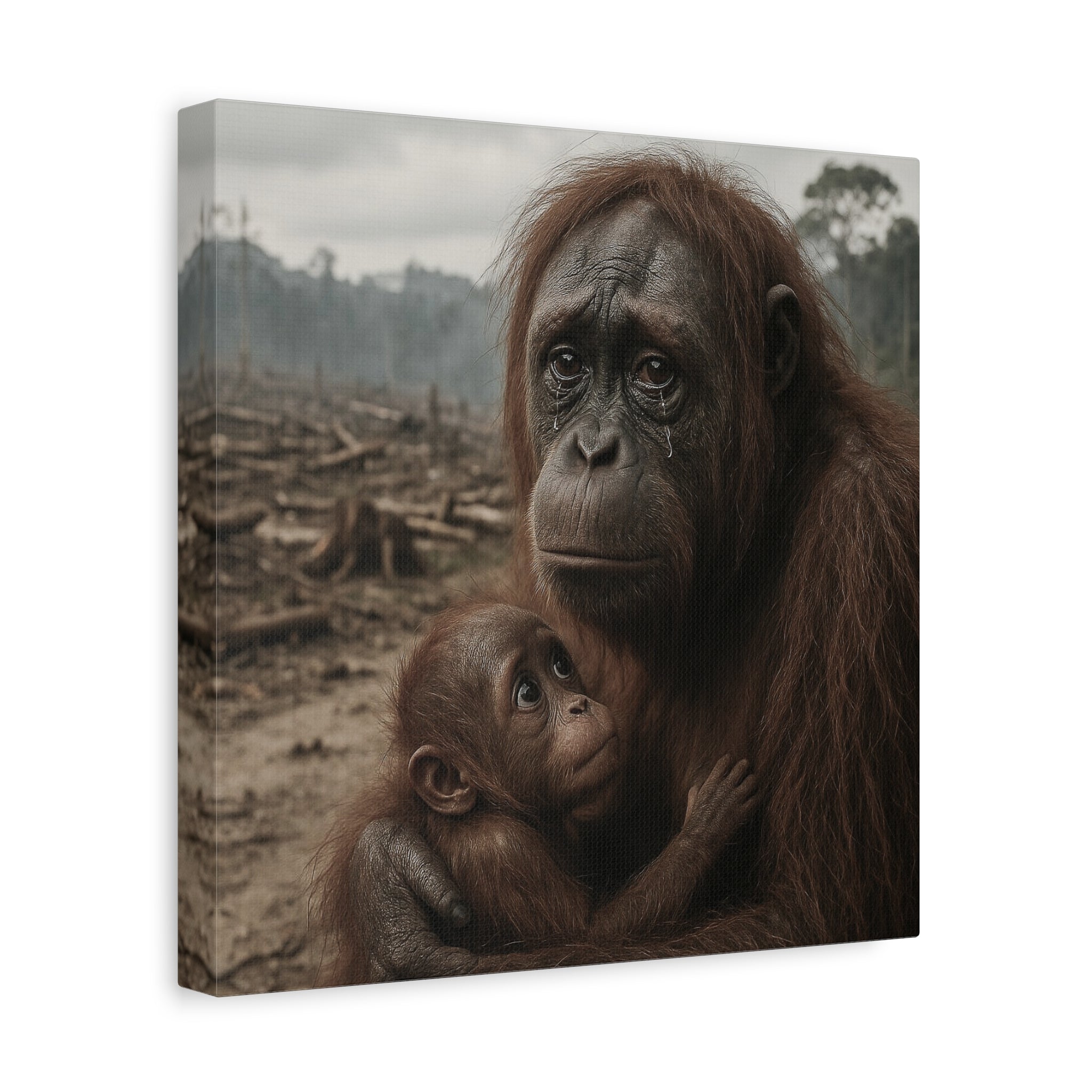 Orangutan Tears - Printed Canvas