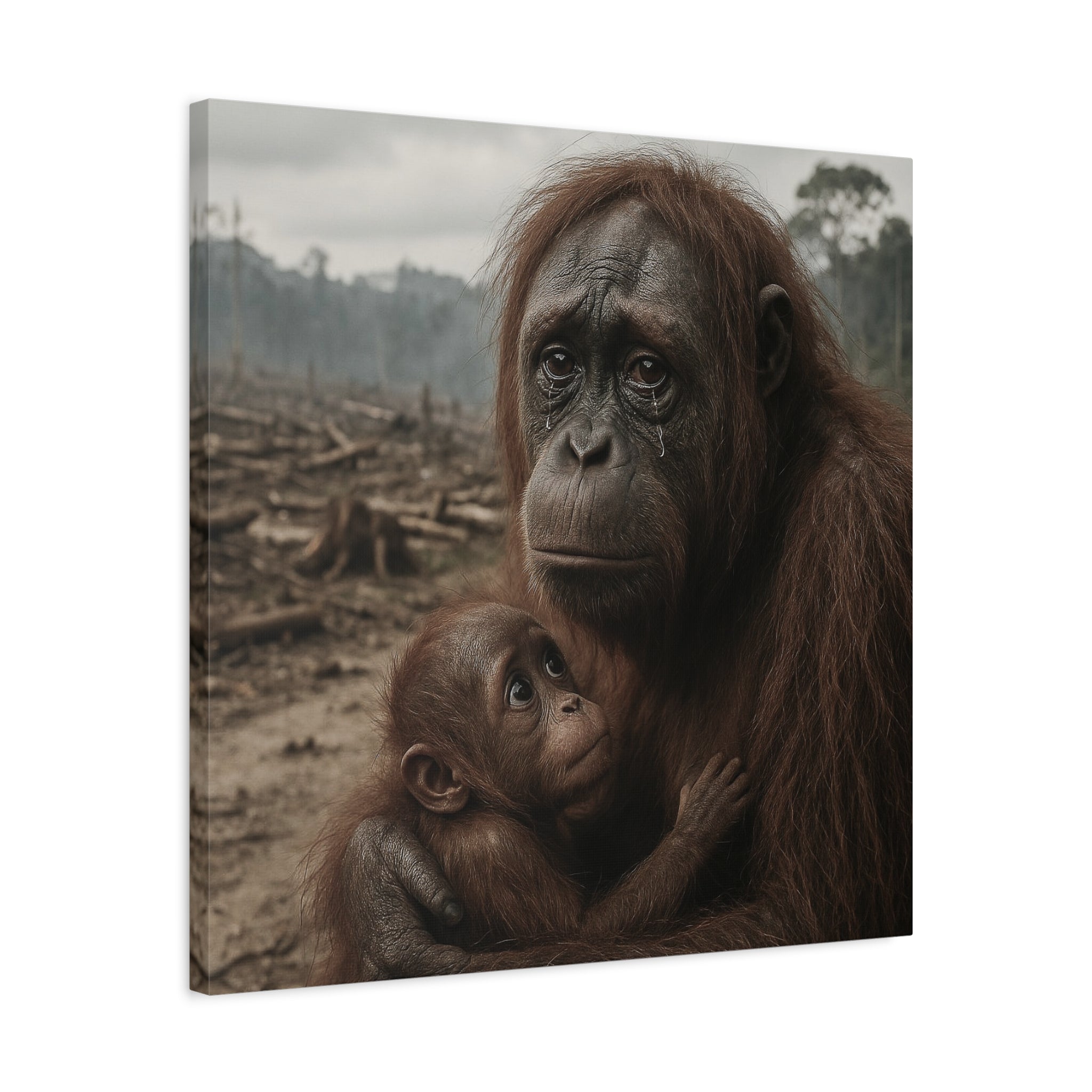 Orangutan Tears - Printed Canvas