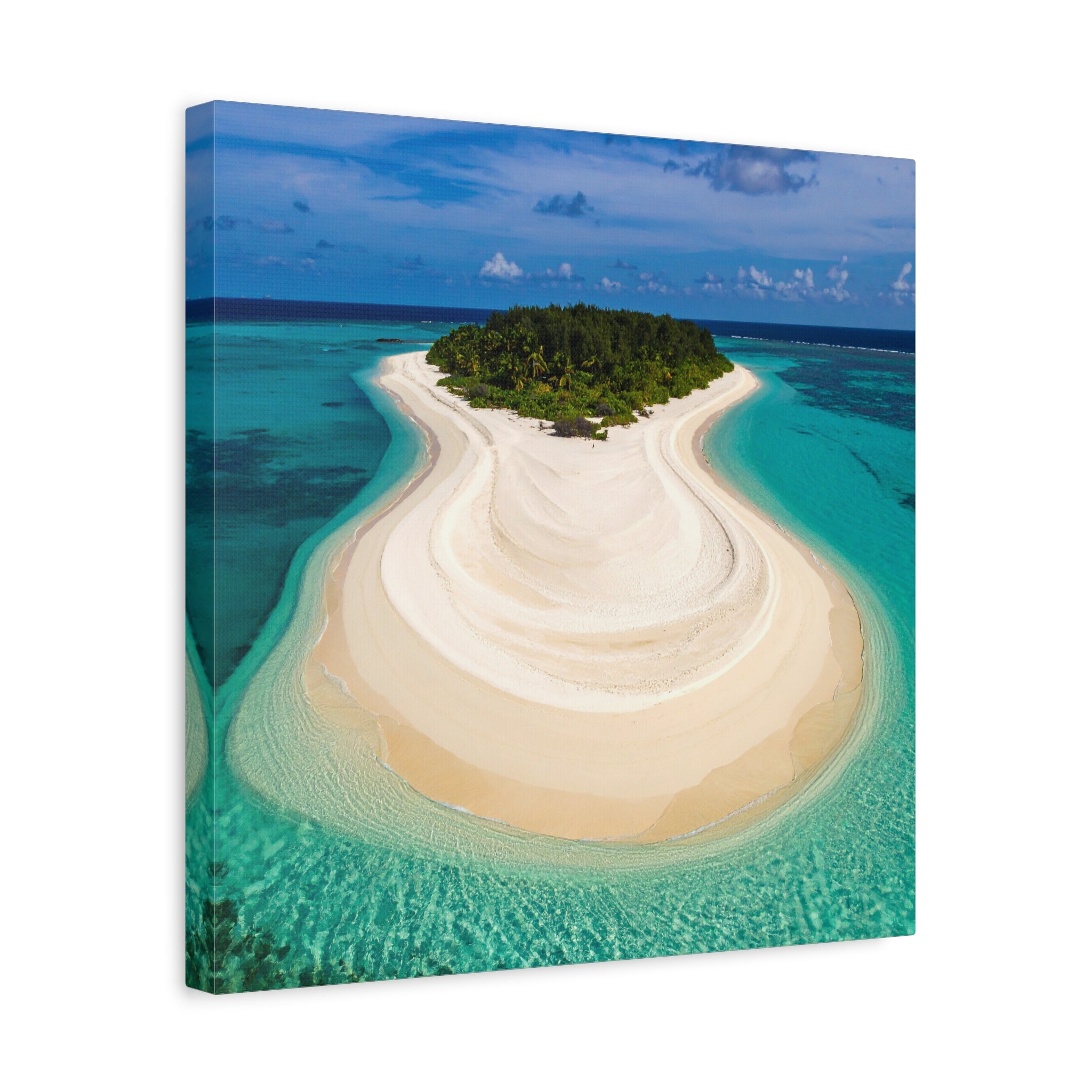 Hourglass Island - Printed Canvas