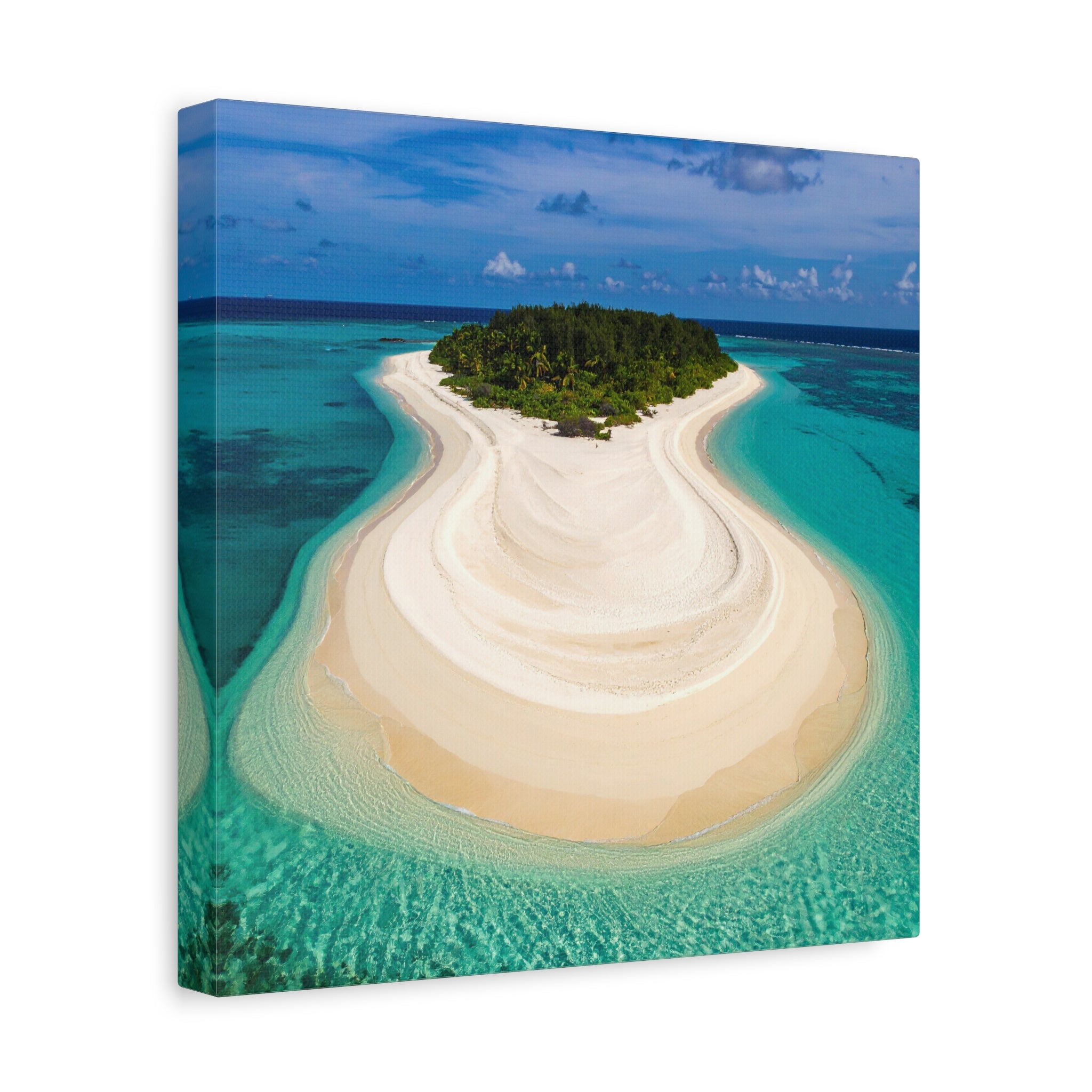 Hourglass Island - Printed Canvas
