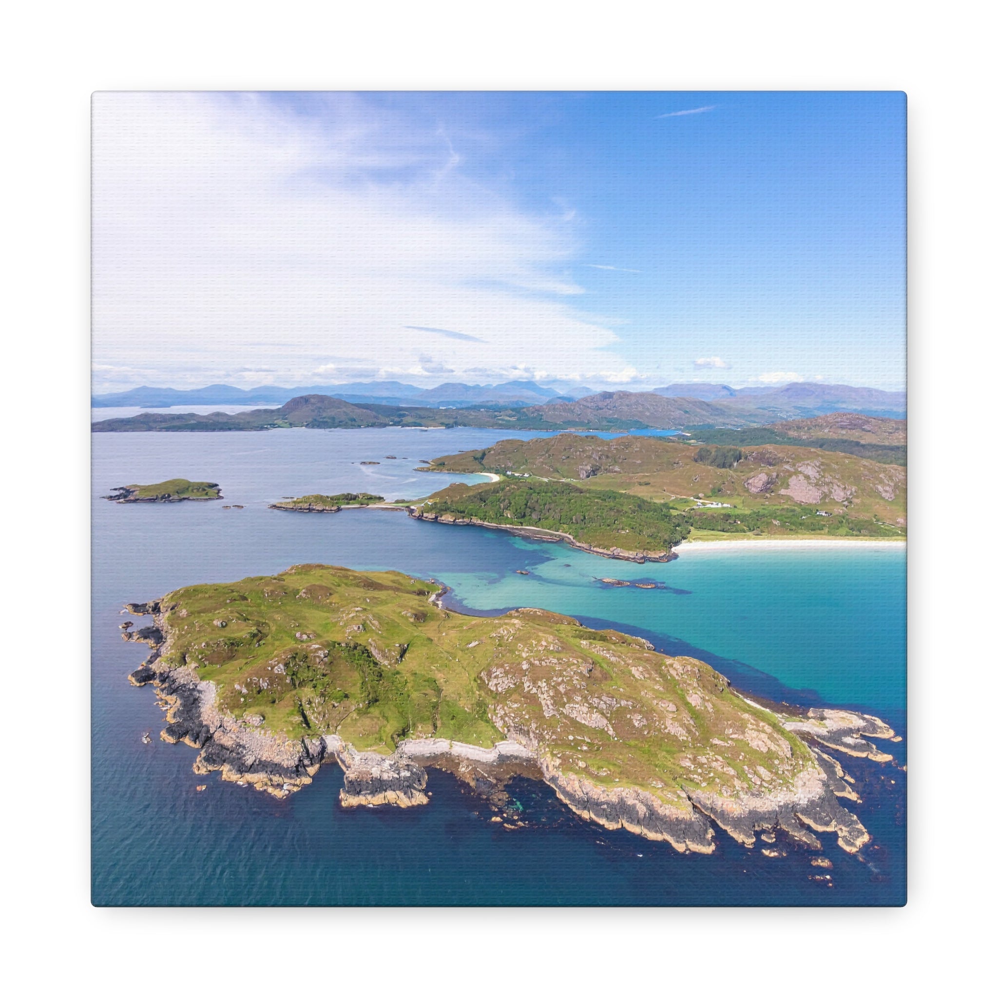 Rugged Isle 2 - Printed Canvas