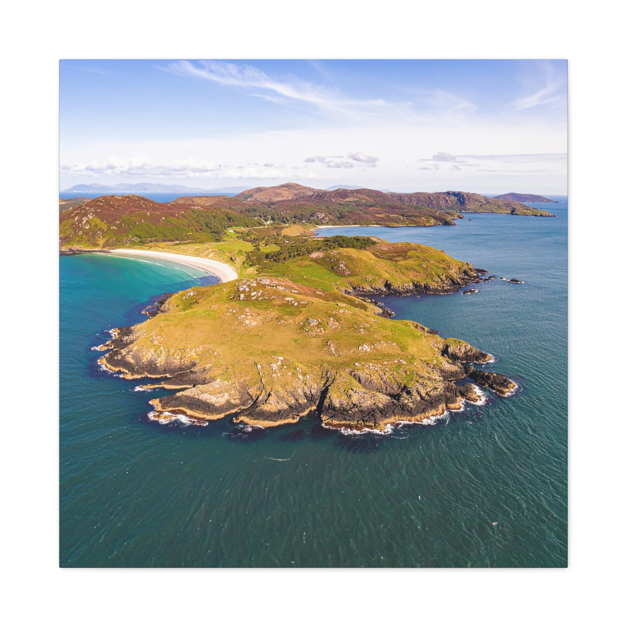Rugged Isle 1- Printed Canvas