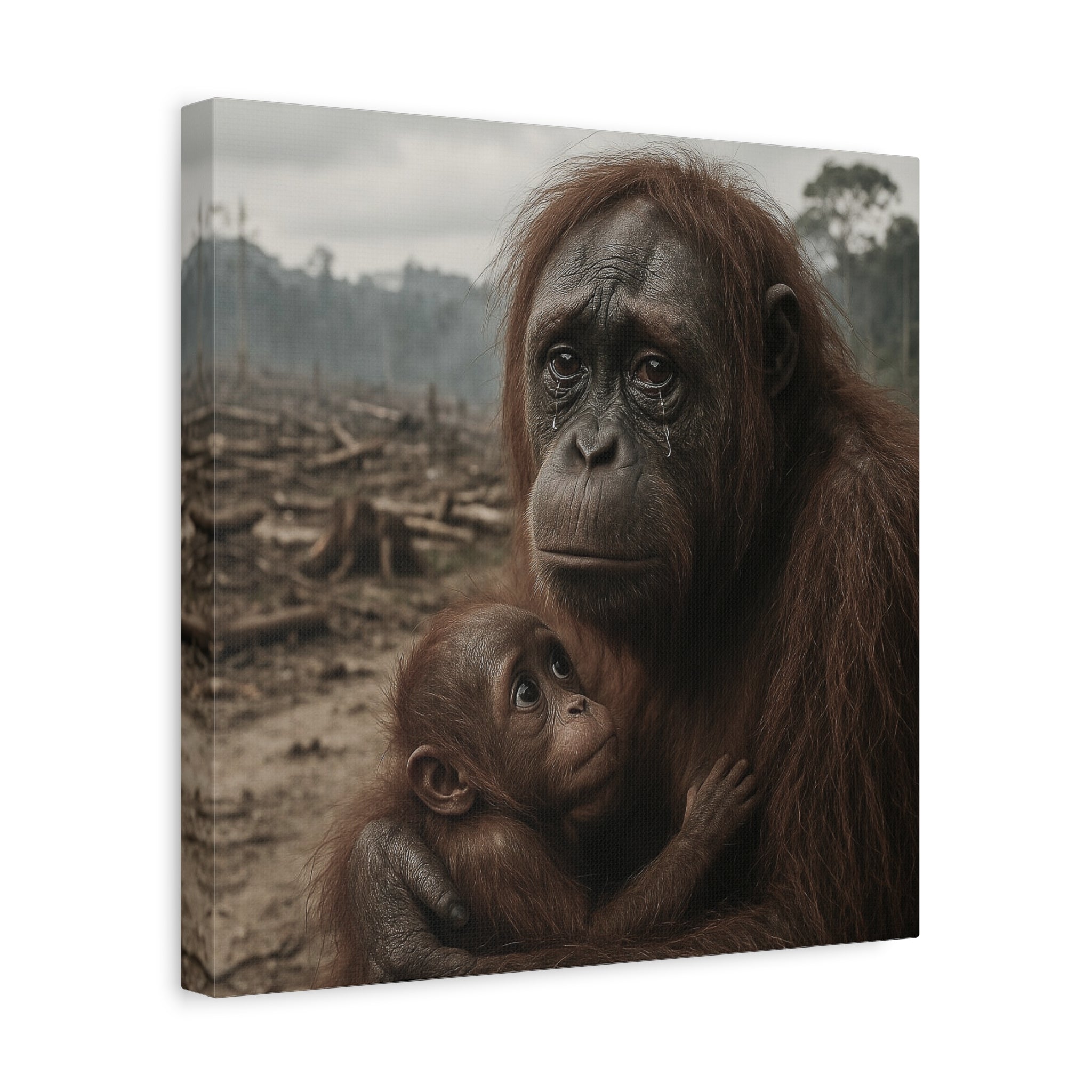 Orangutan Tears - Printed Canvas
